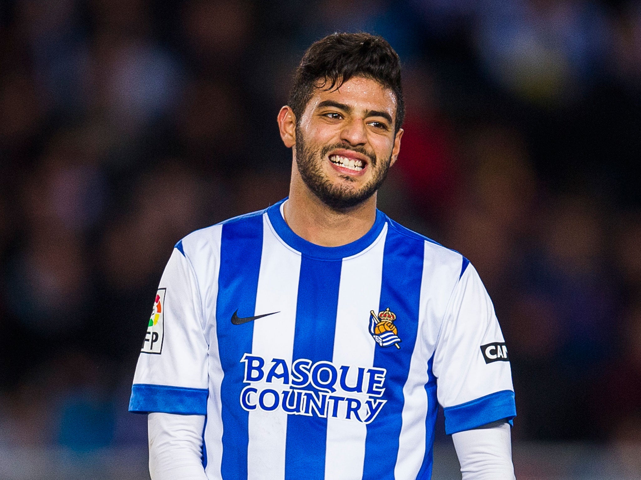 Real Sociedad striker Carlos Vela looks close to a move to his former club Arsenal