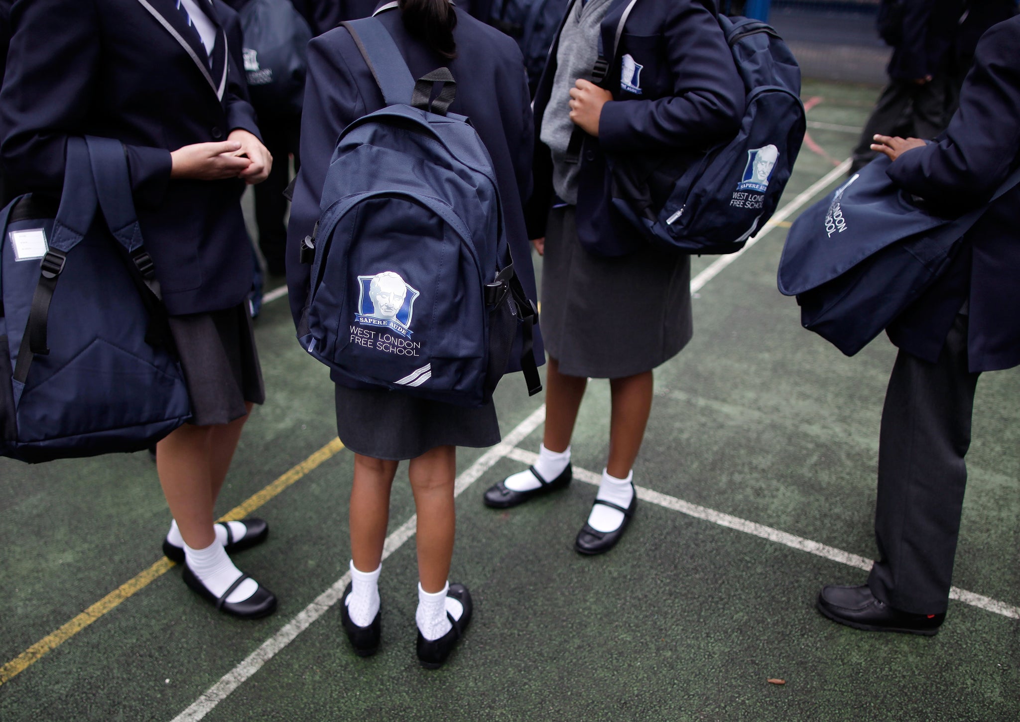 Children in a school playground