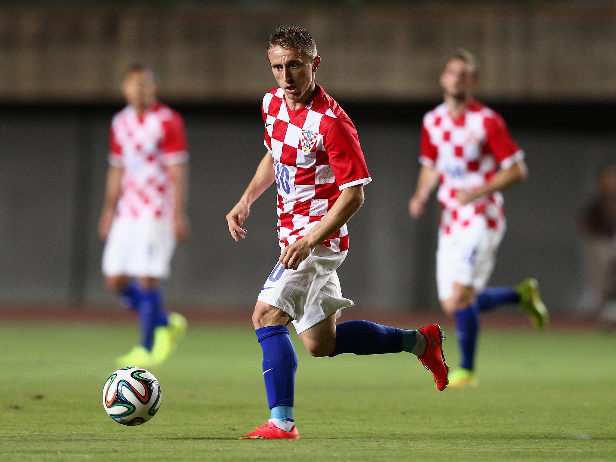 Croatia midfielder Luka Modric