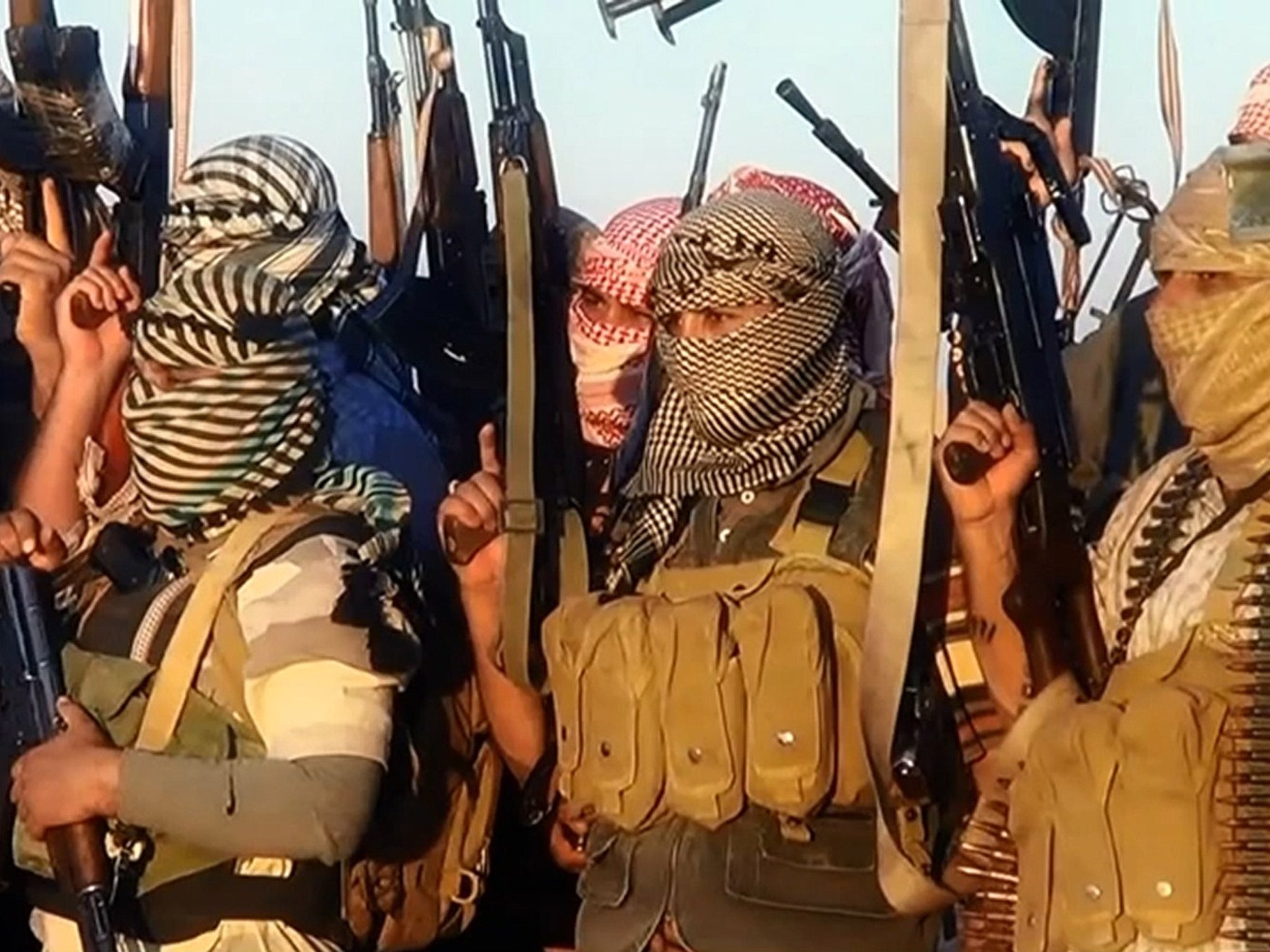 A propaganda video shows Isis forces near Tikrit