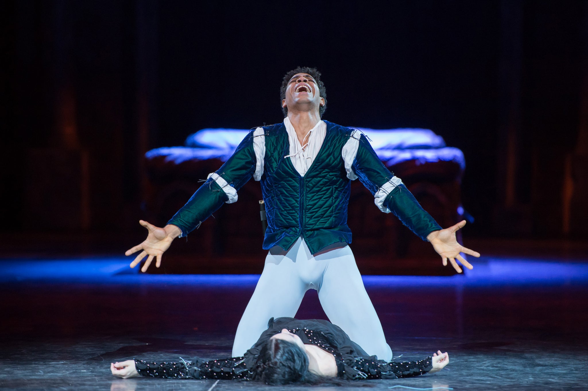 The Cuban dancer as Romeo in the Royal Albert Hall’s production in 2014