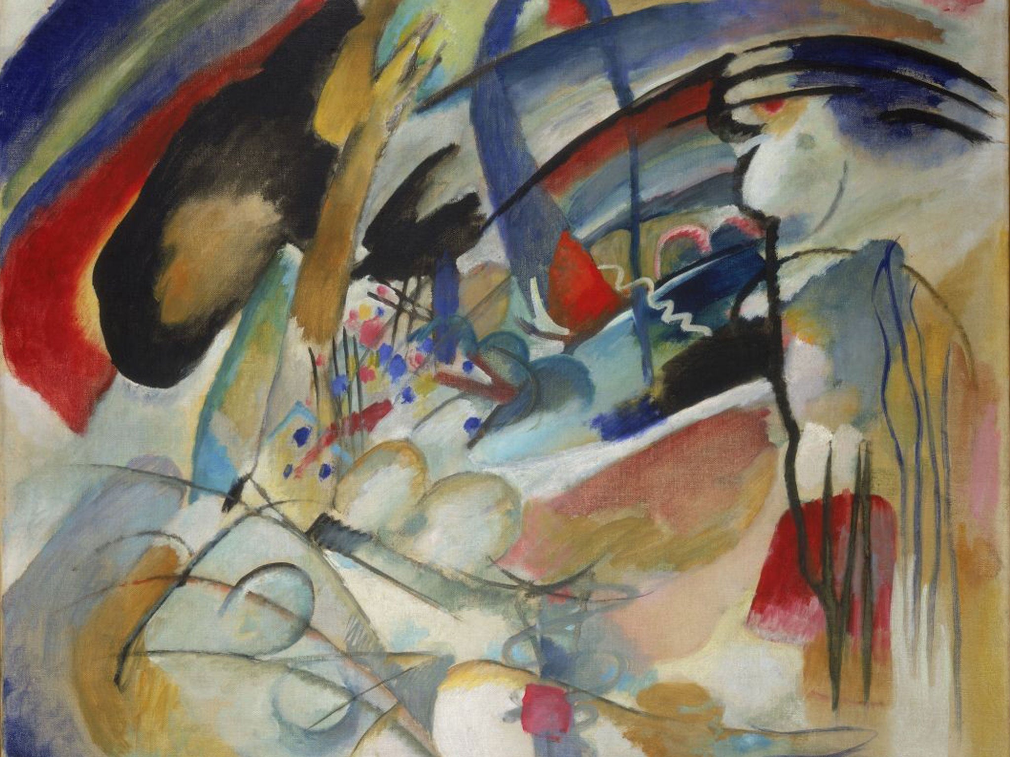 Kandinsky’s Improvisation 33, in Amsterdam