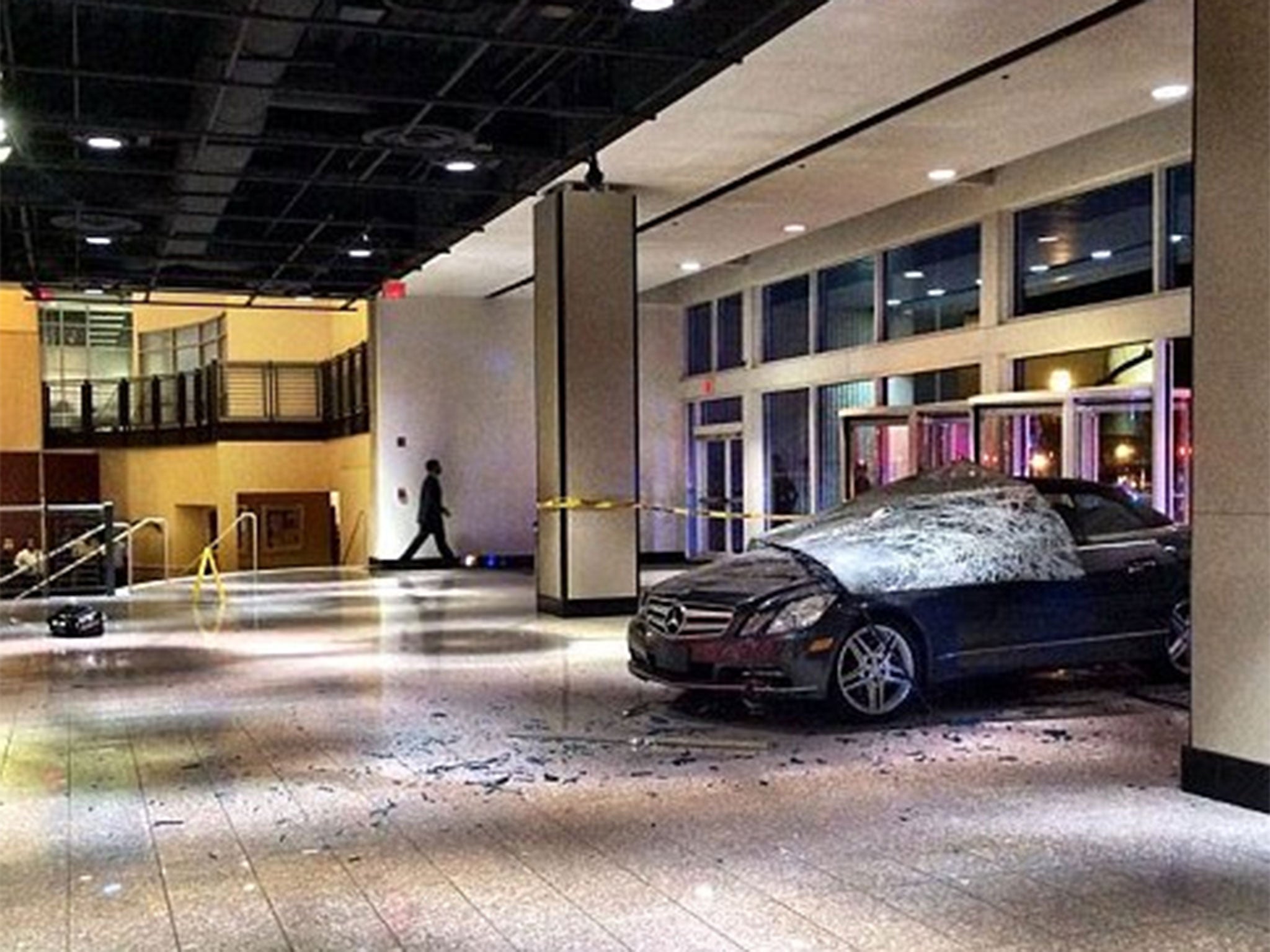 CNN tweeted this picture yesterday morning