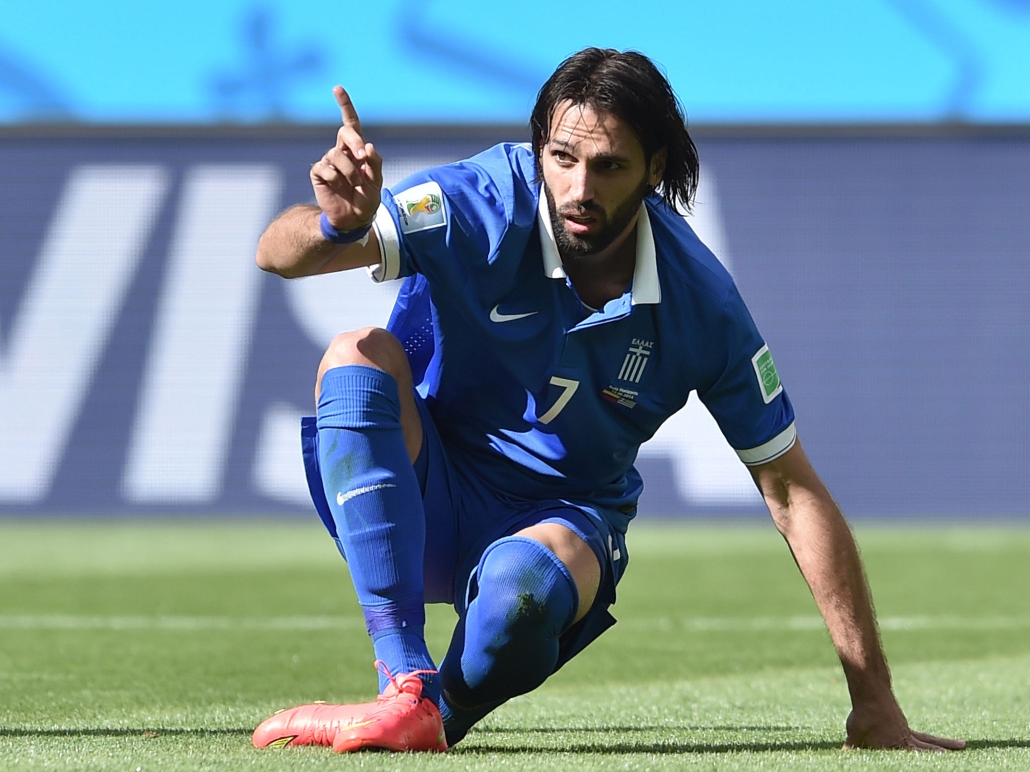 Samaras at the World Cup