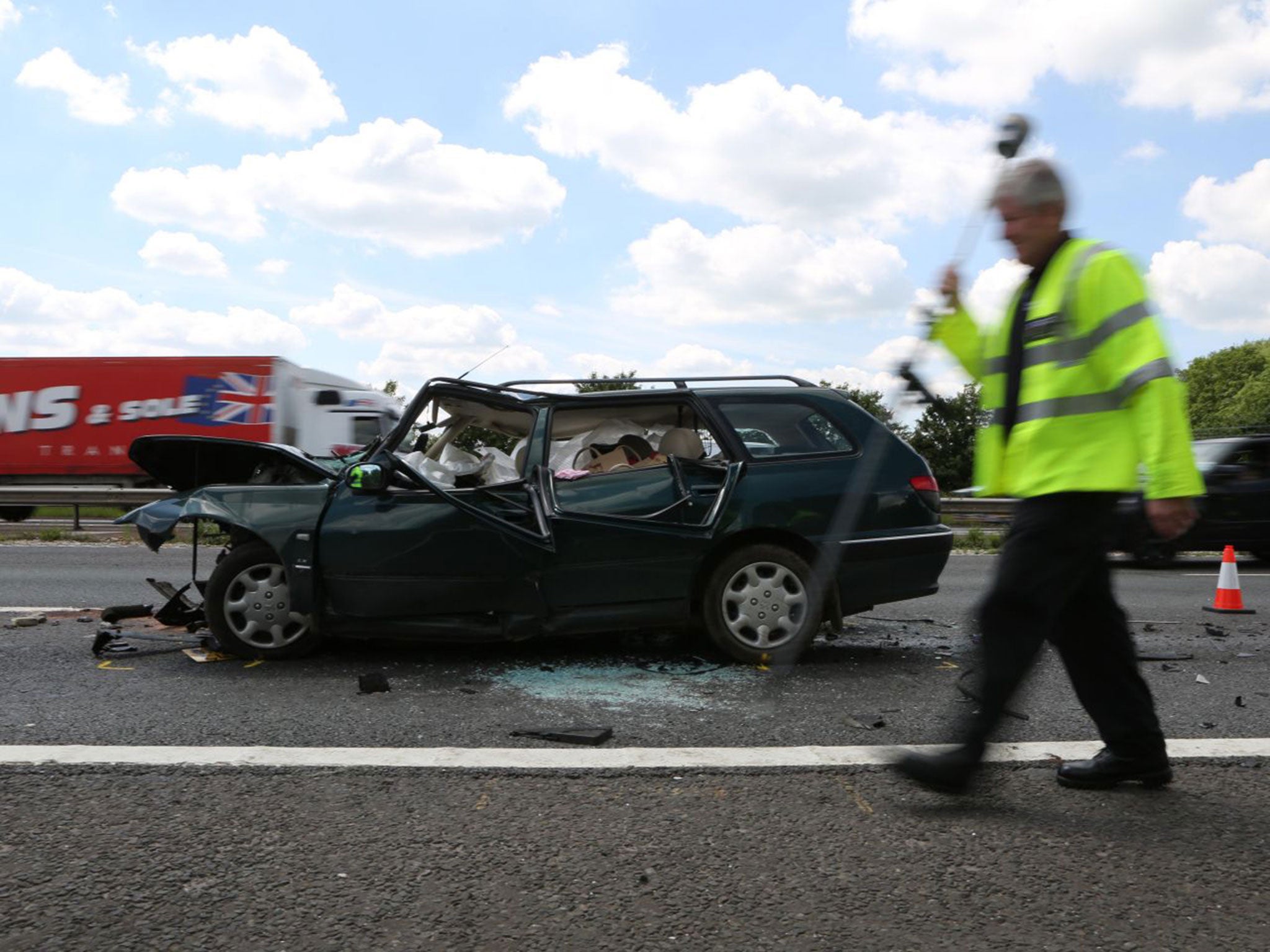 The M40 crash in which a mother died (Mykel M Nicolaou)