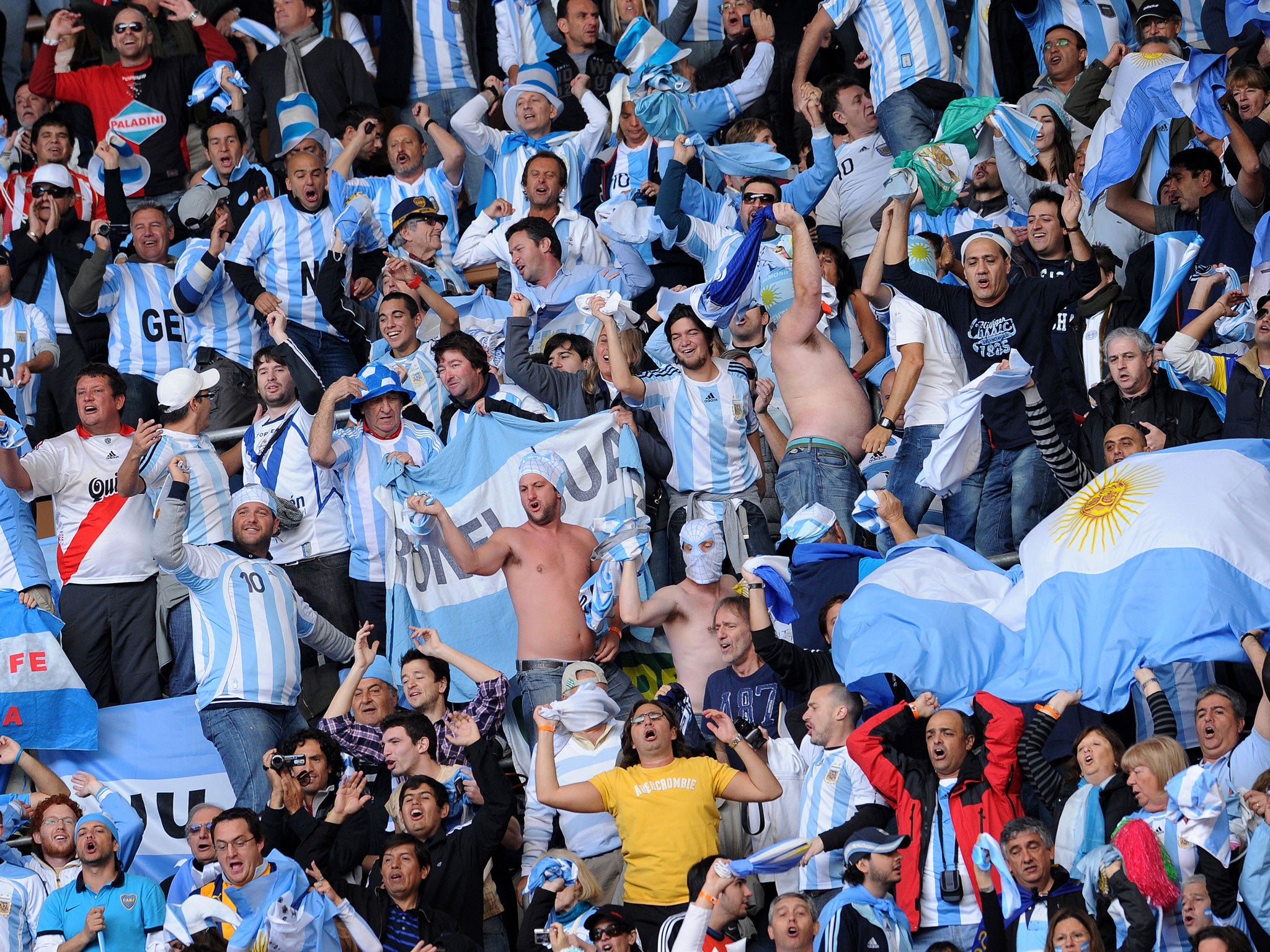 Argentina fans