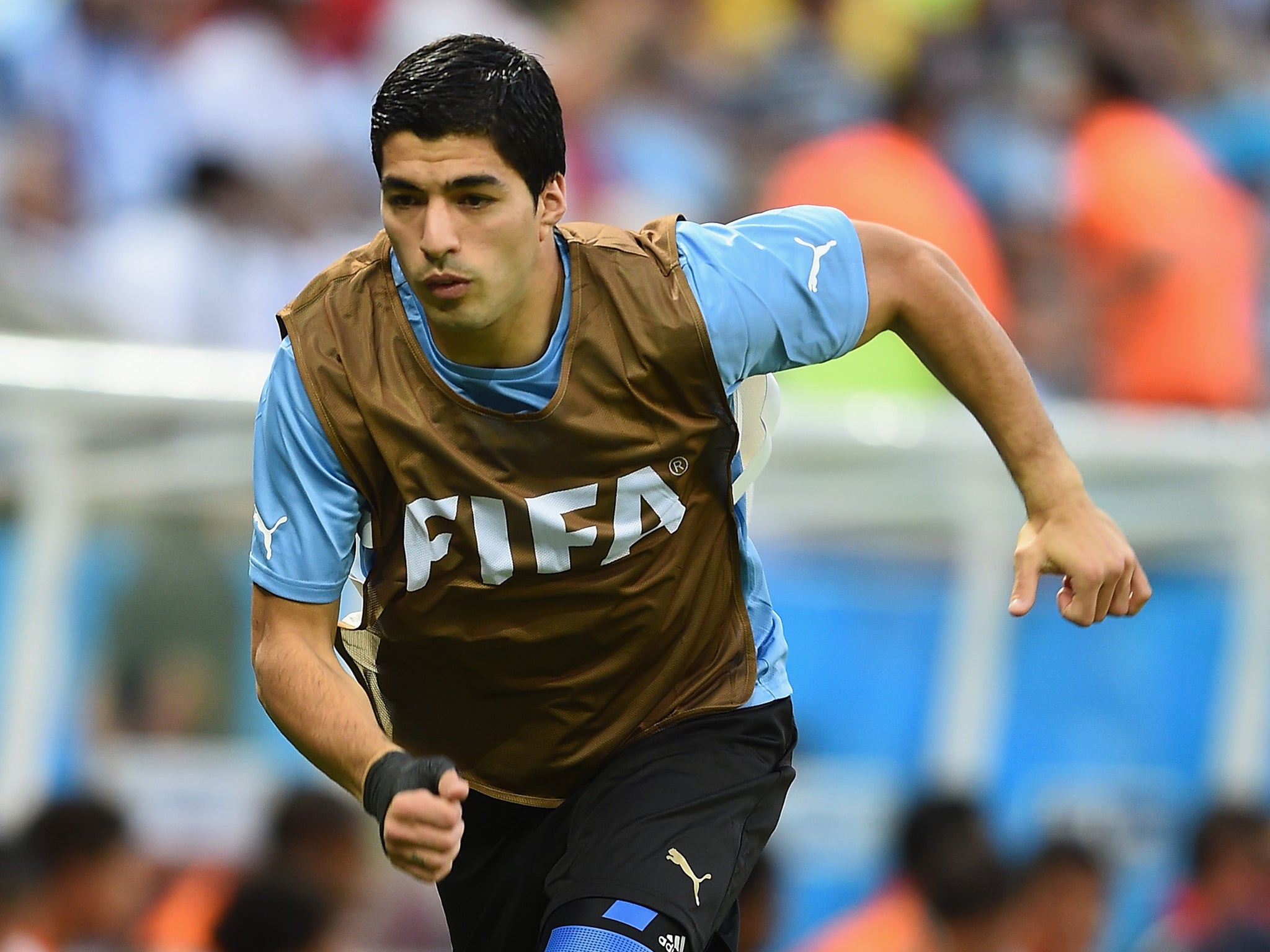 Uruguay striker Luis Suarez