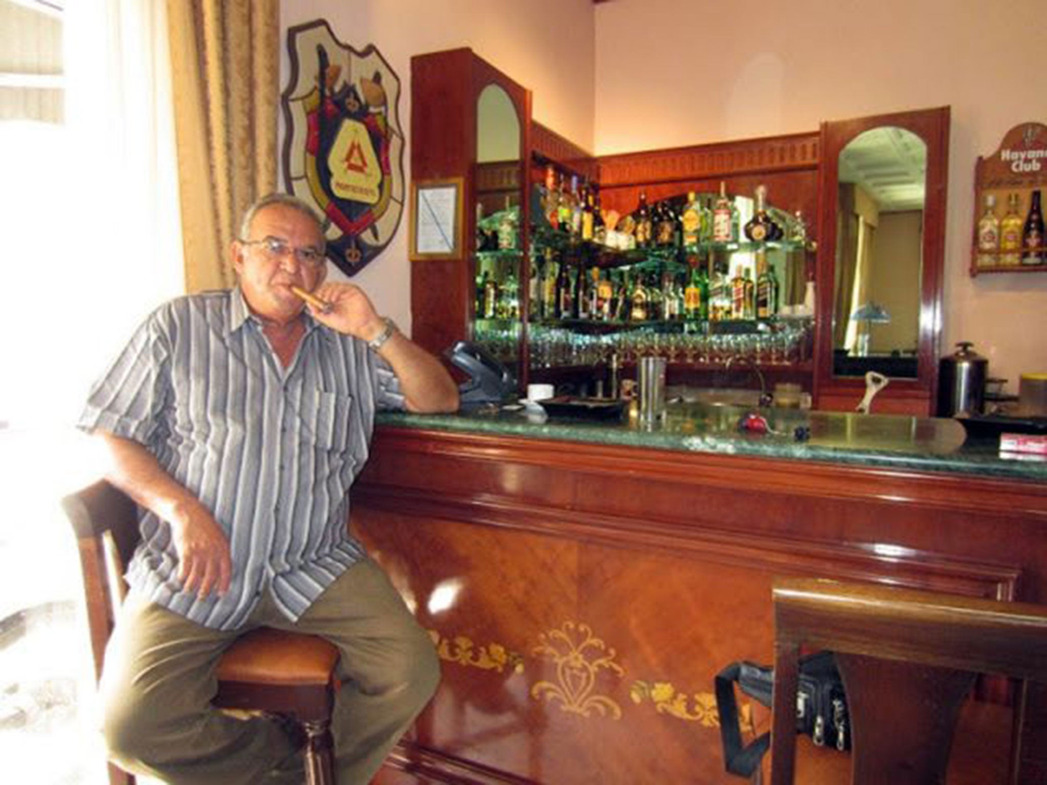 Mons in 2013: he was hailed by cigar smokers round the world for his Casa del Habano