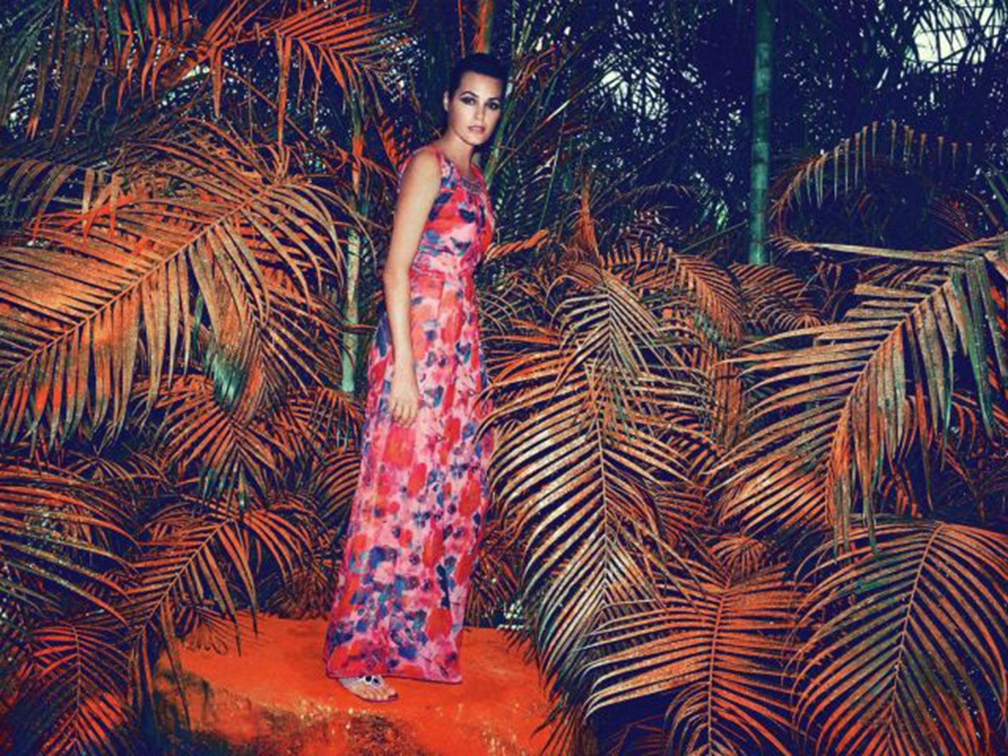 Model wears: dress £199, uk.monsoon.co.uk