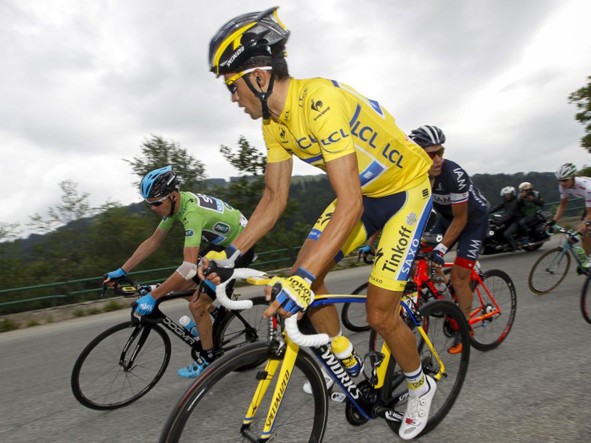 Froome lost out in the Criterium du Dauphine, the annual precursor to the Tour de France