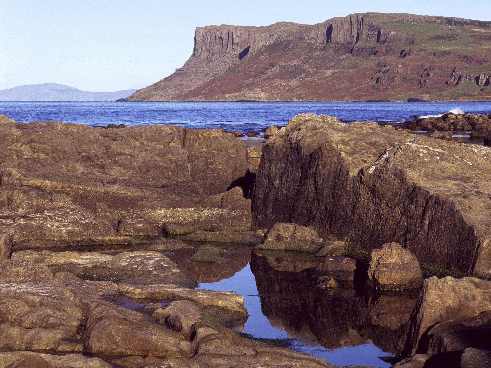 The cliffs at Ballycastle, County Antrim