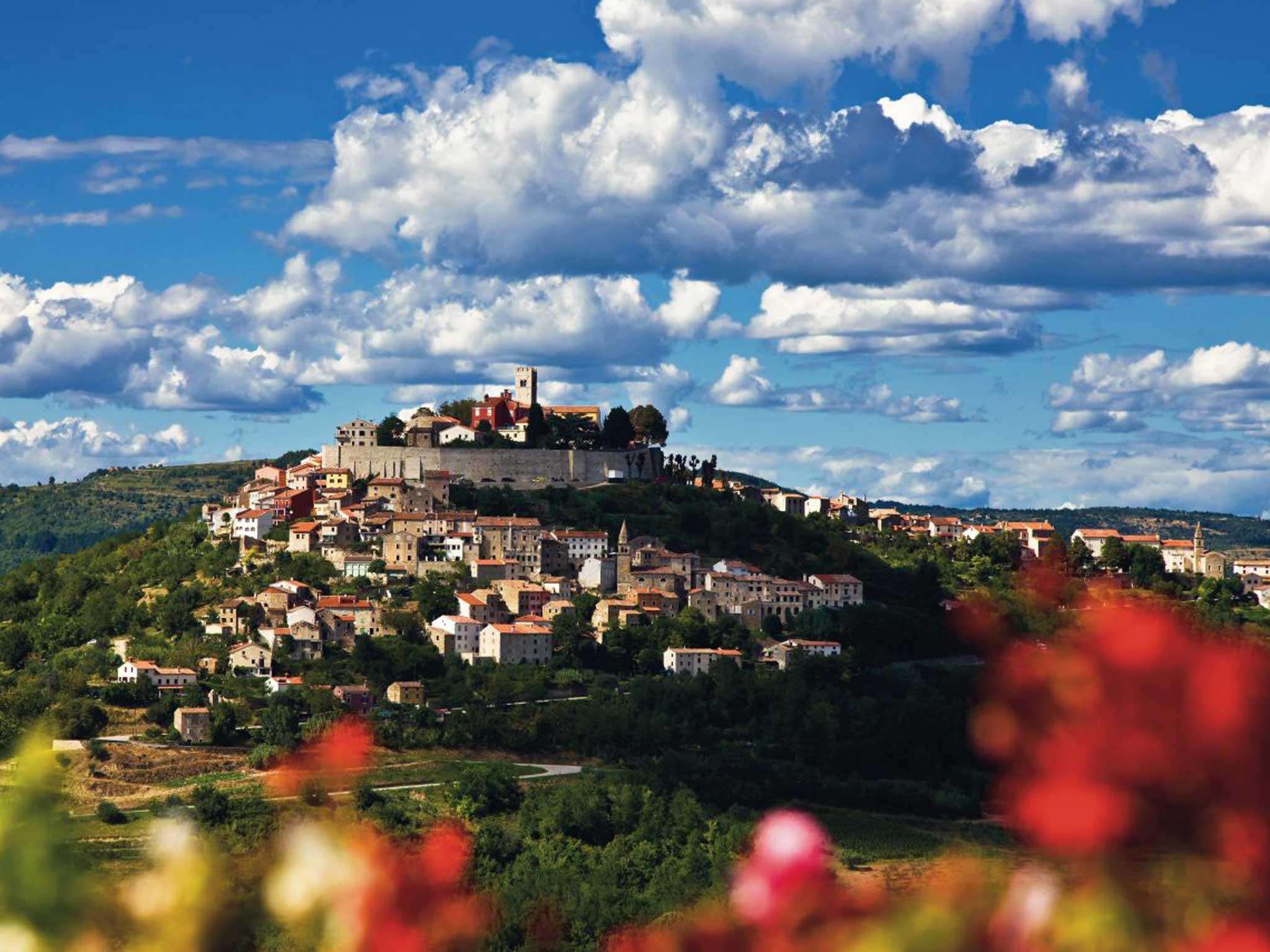 Feast for the senses: The medieval hilltop town of Motovun