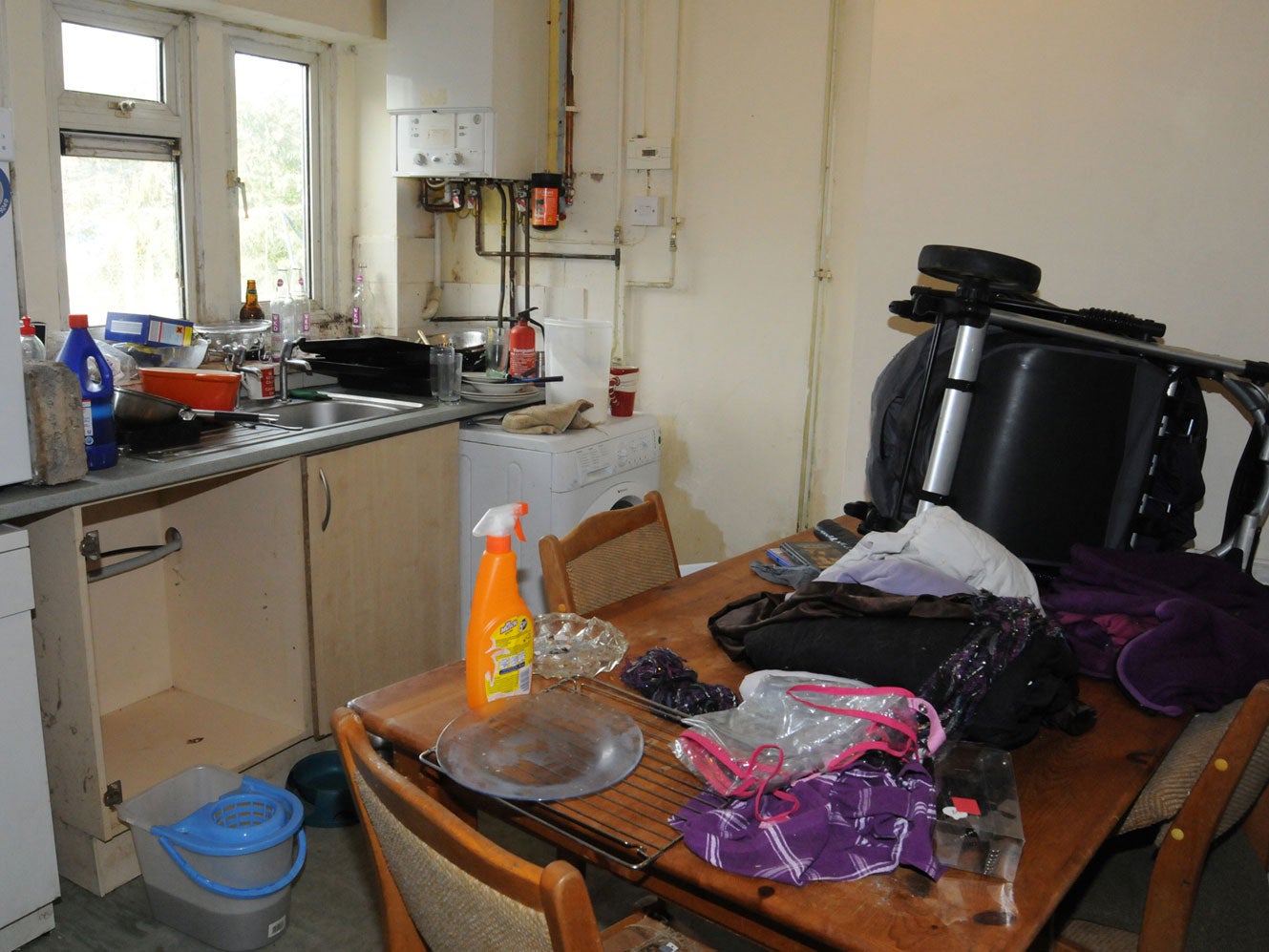 The parents were jailed for child neglect.