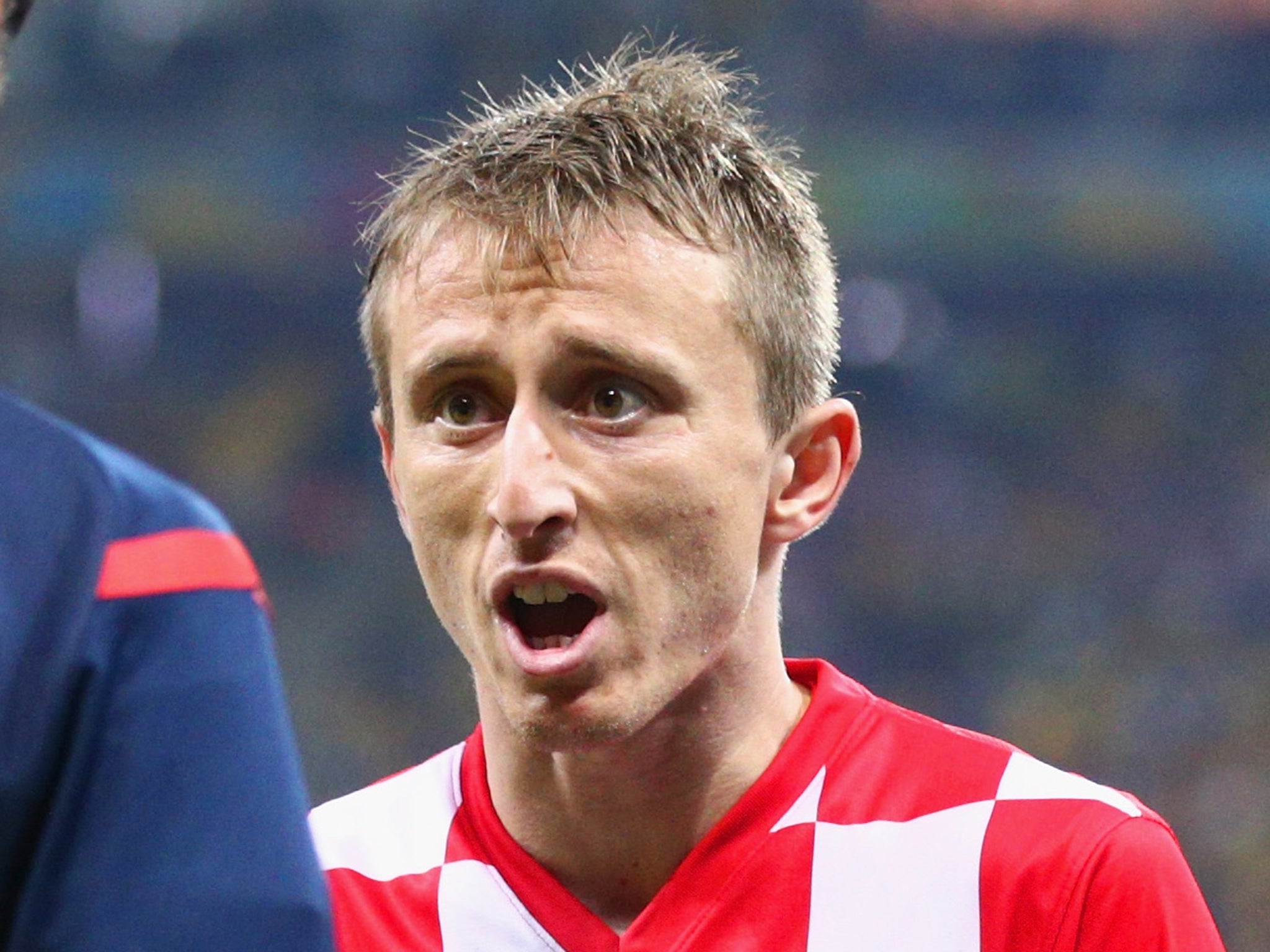 Croatia midfielder Luka Modric