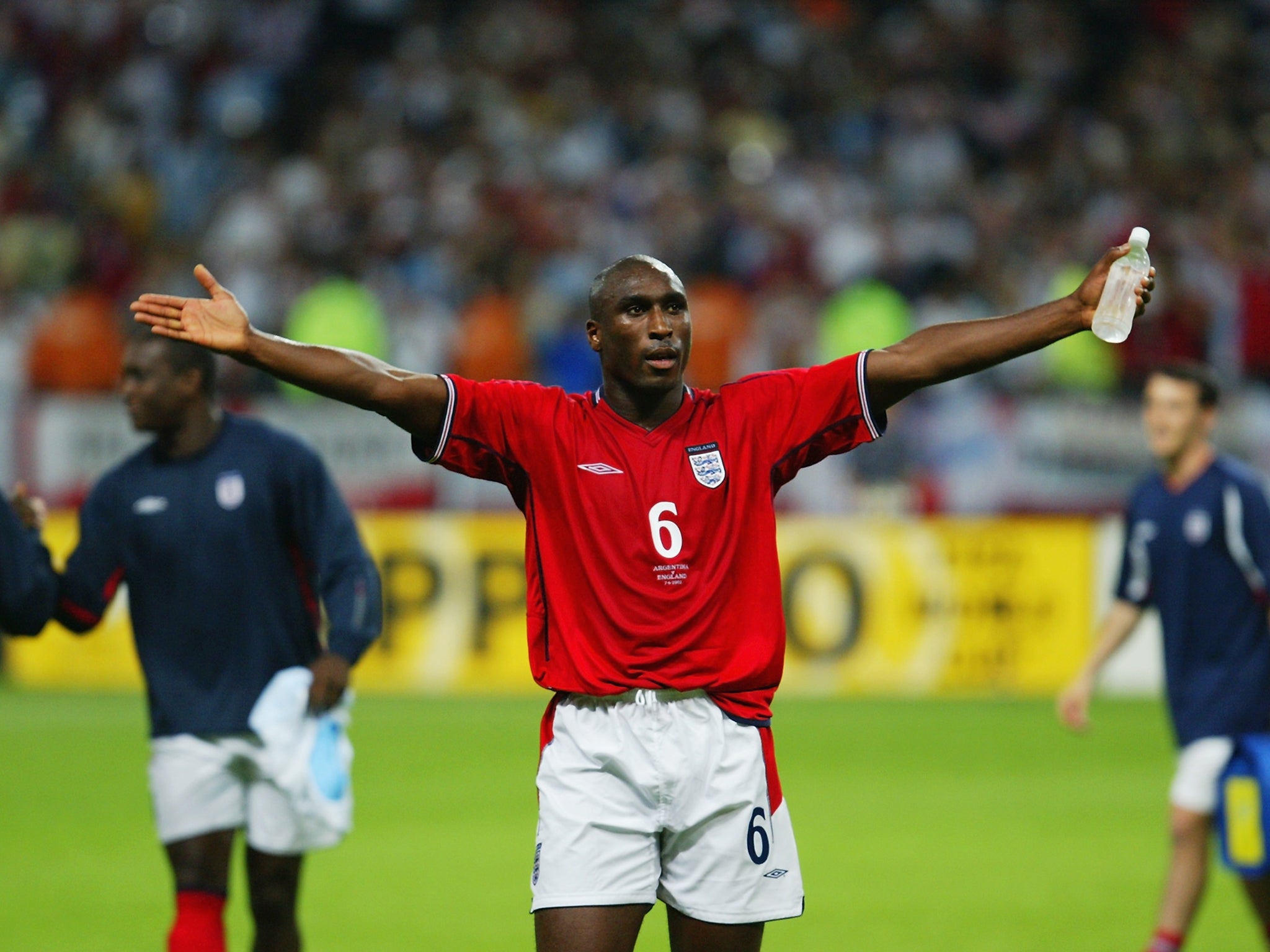 Former England defender Sol Campbell