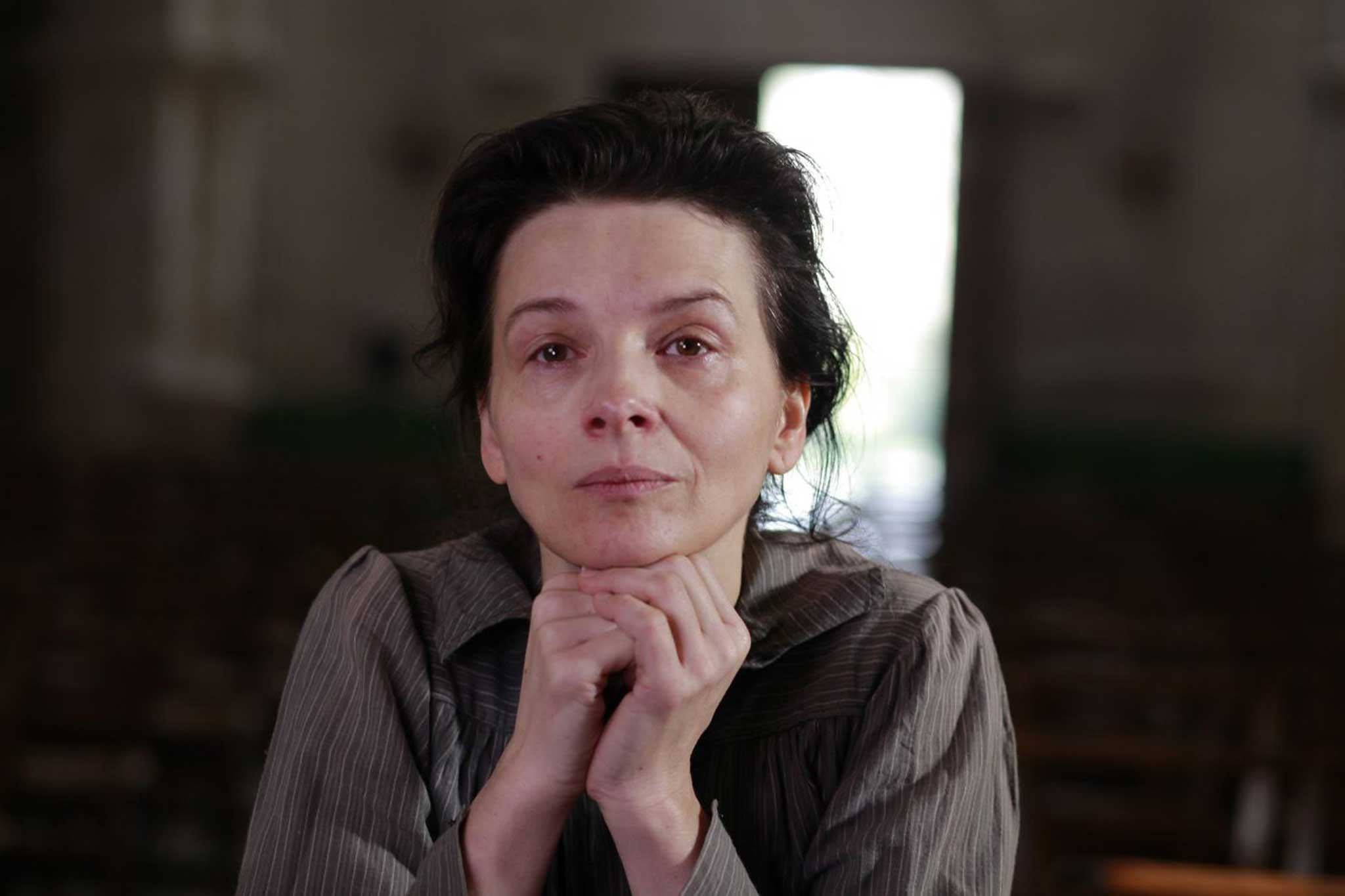 Close quarters: Juliette Binoche in Bruno Dumont's 'Camille Claudel 1915'