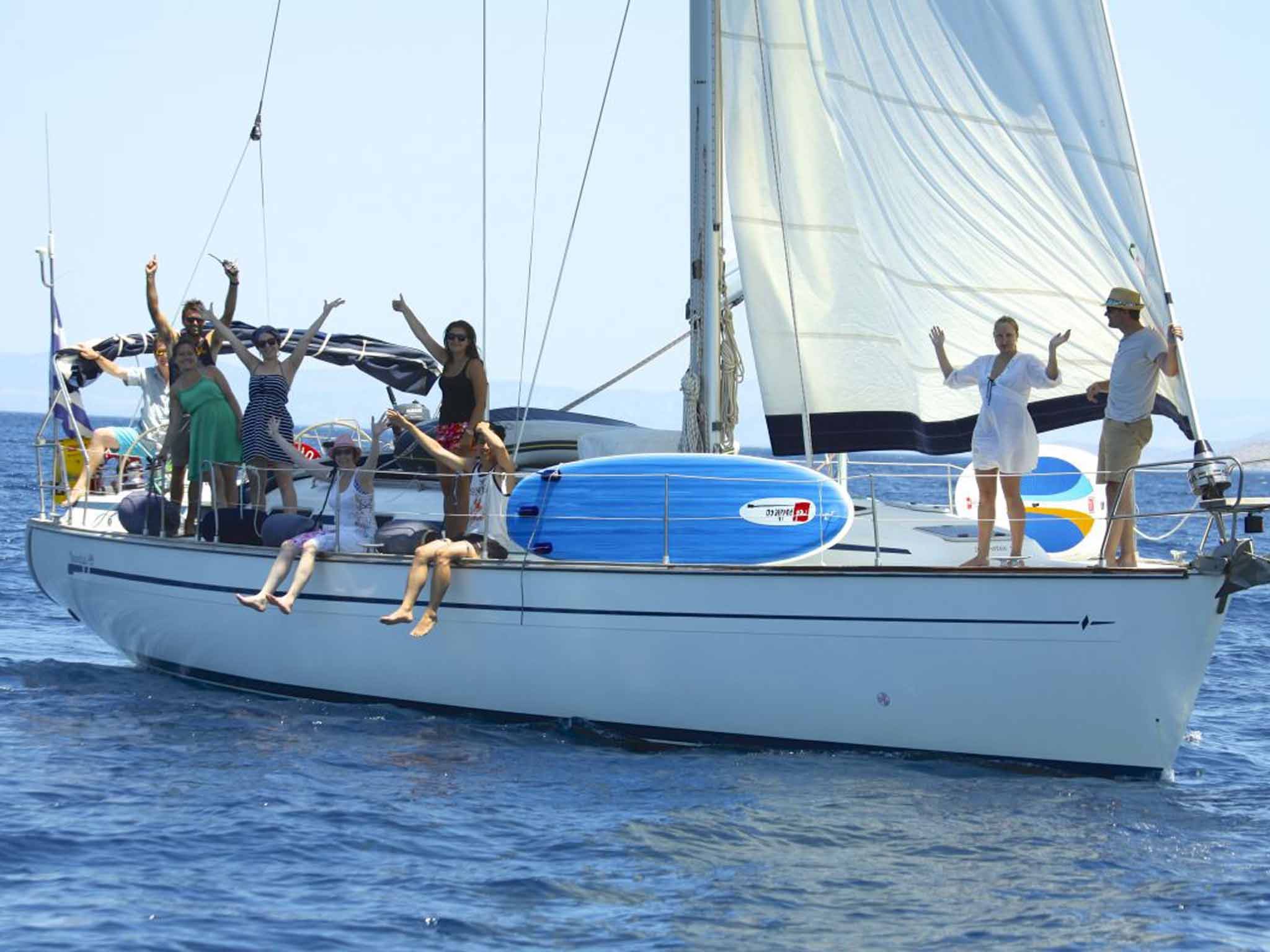 All aboard: a MedSailors yacht
