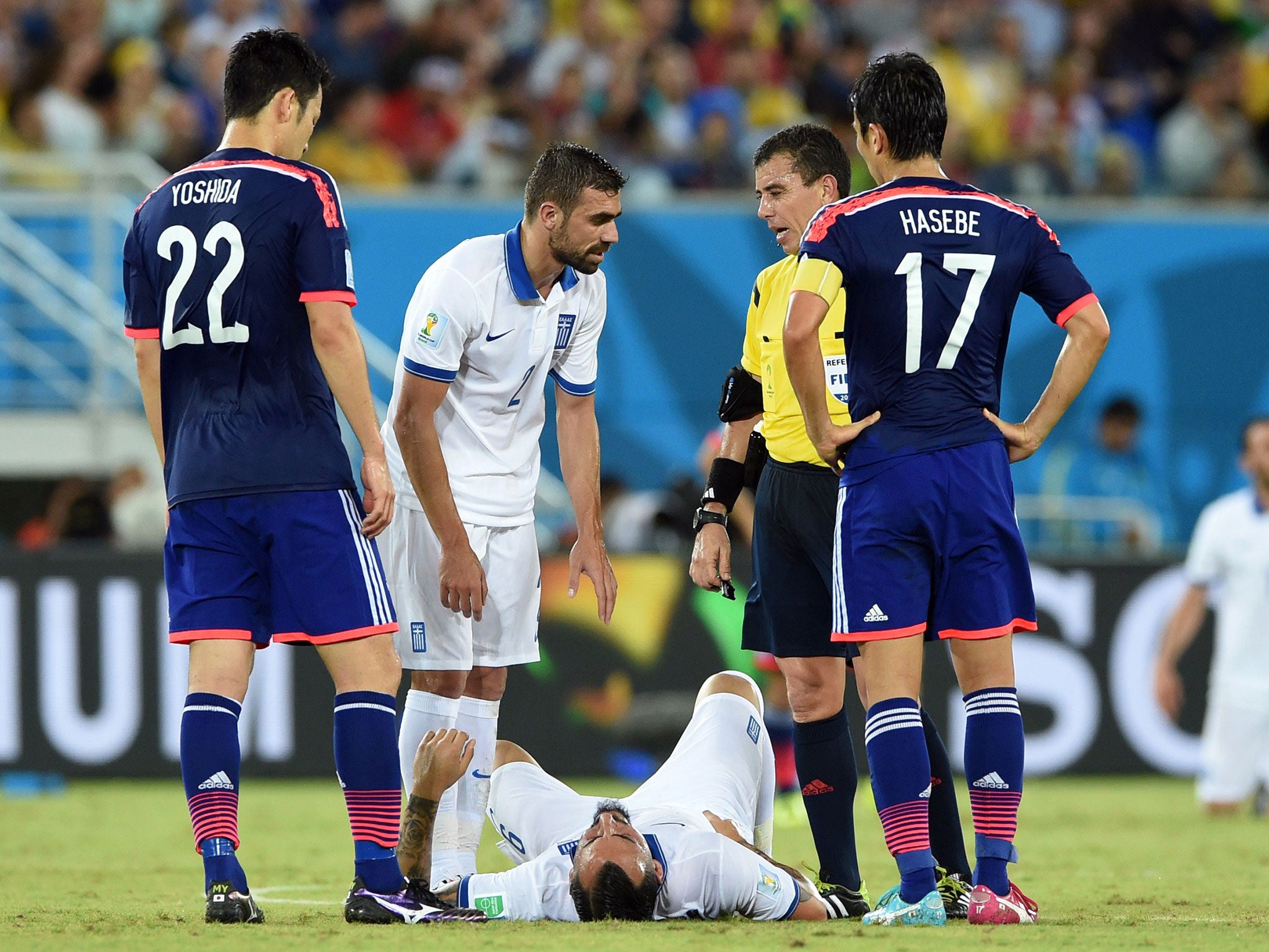 Kostas Mitroglou: Injuries continue to hamper the Fulham flop, and he lasted just over half hour. 3