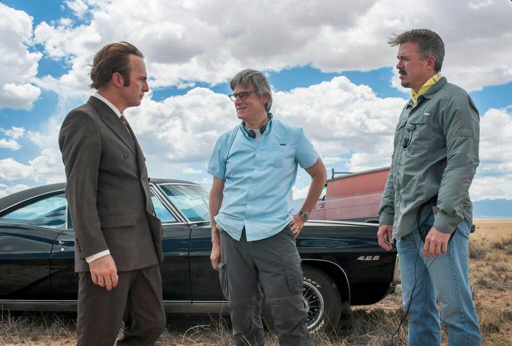 AMC released the first official image from Better Call Saul filming last week