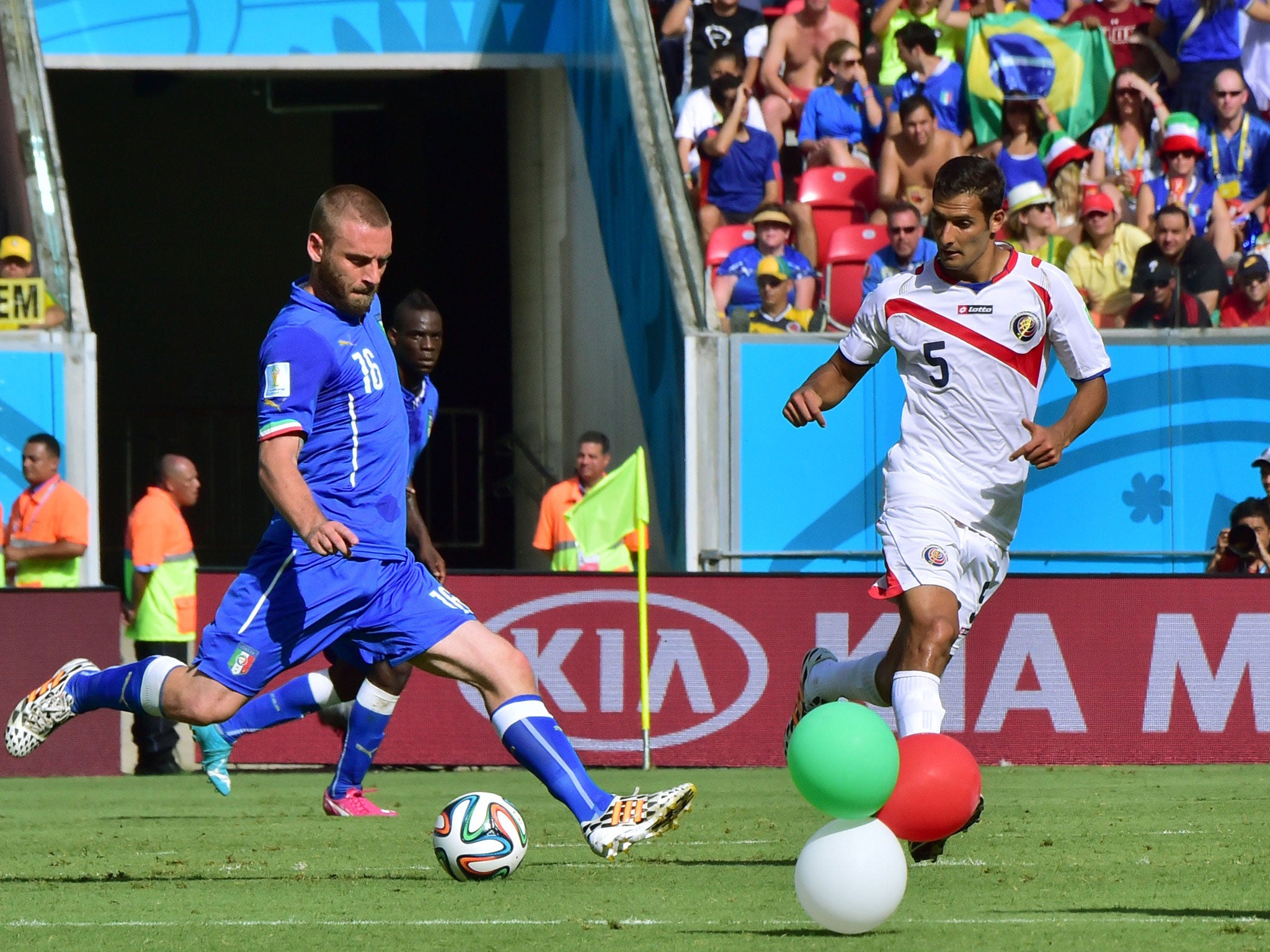 Daniele De Rossi at the World Cup