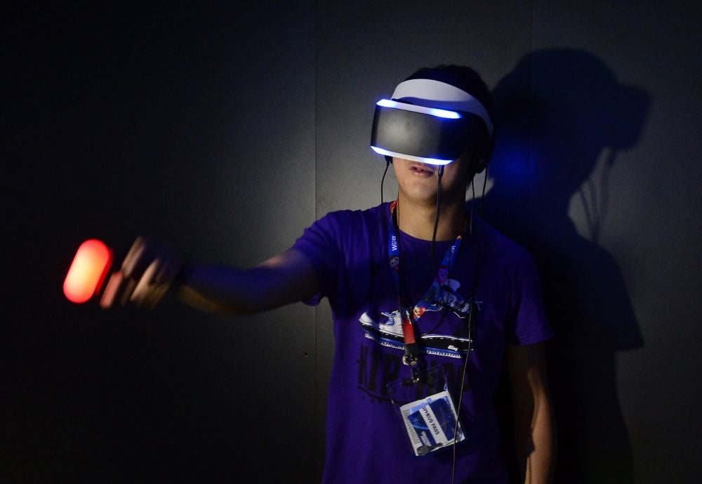 The Project Morpheus experience is incredibly immersive – within seconds you forget about the outside world