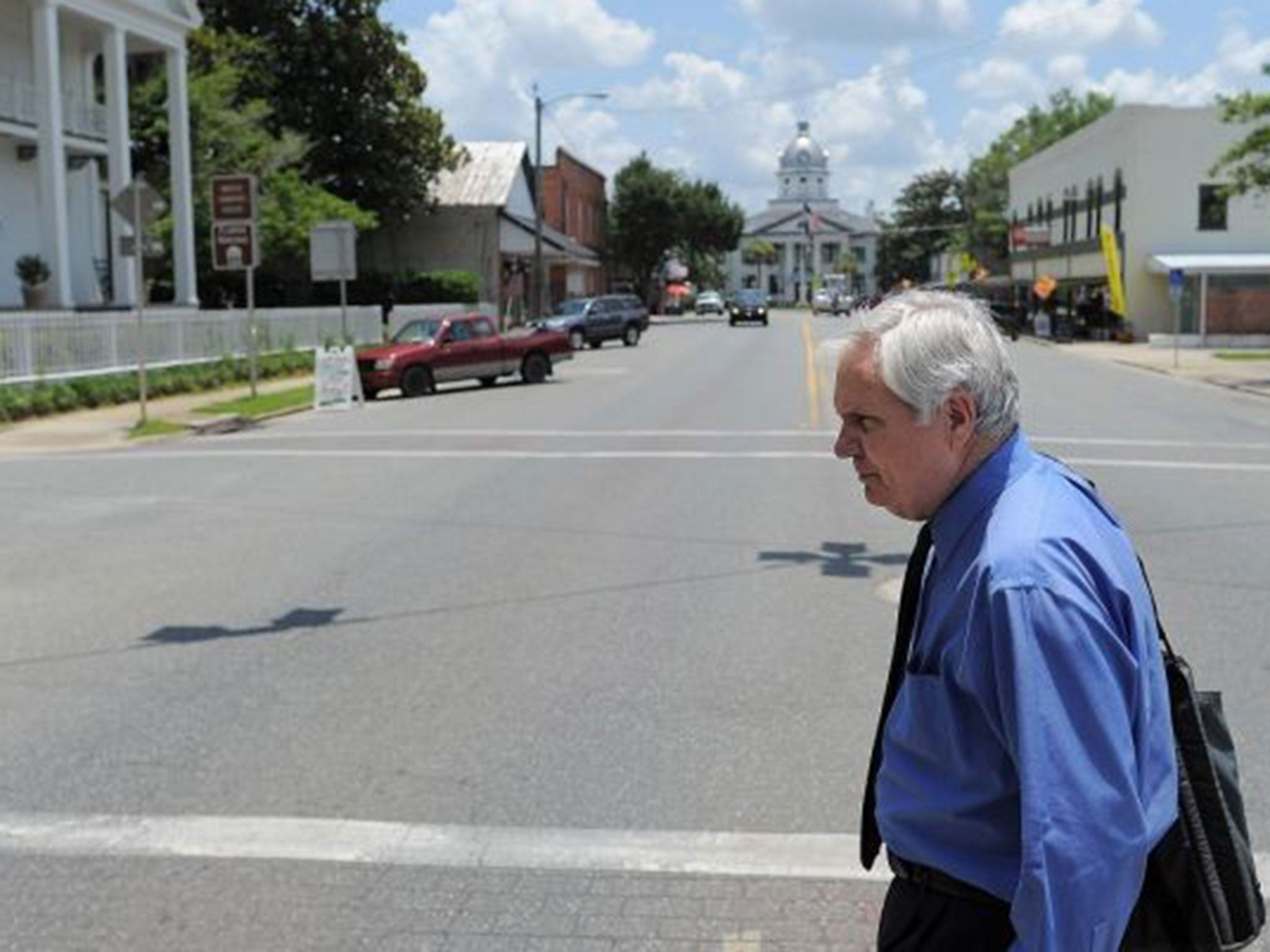 Defence attorney Baya Harrison III in Monticello, Florida