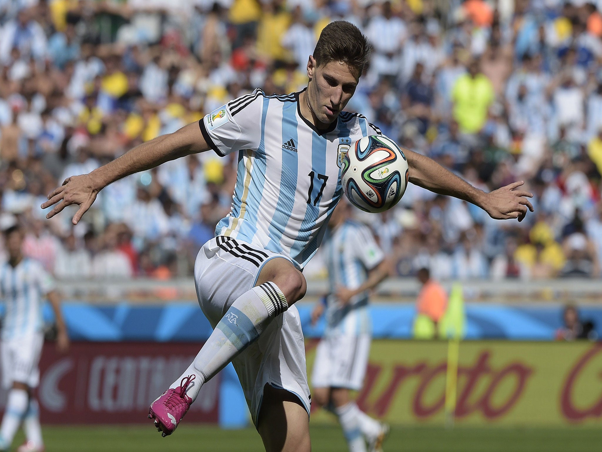 Federico Fernandez at the World Cup