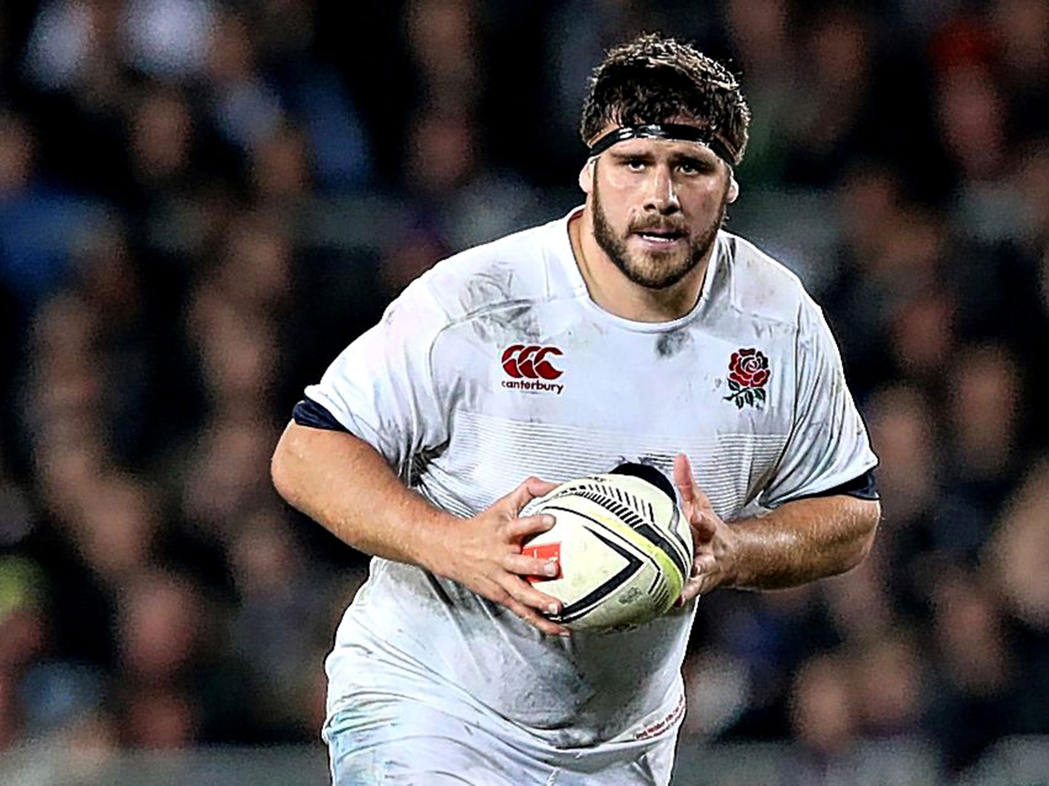 England hooker Rob Webber