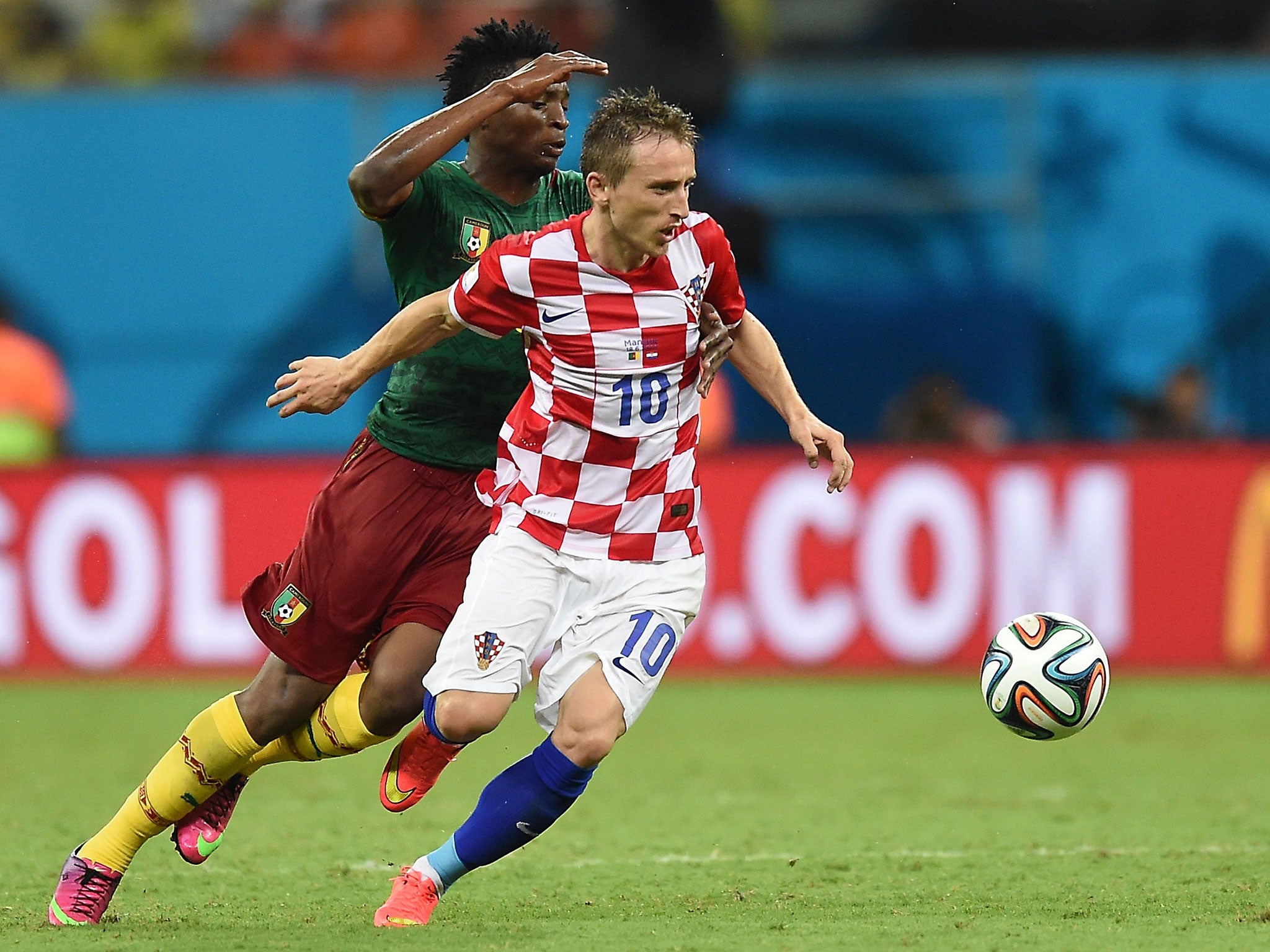 Luka Modric was bullish when asked about Croatia's chances against the goalkeeper