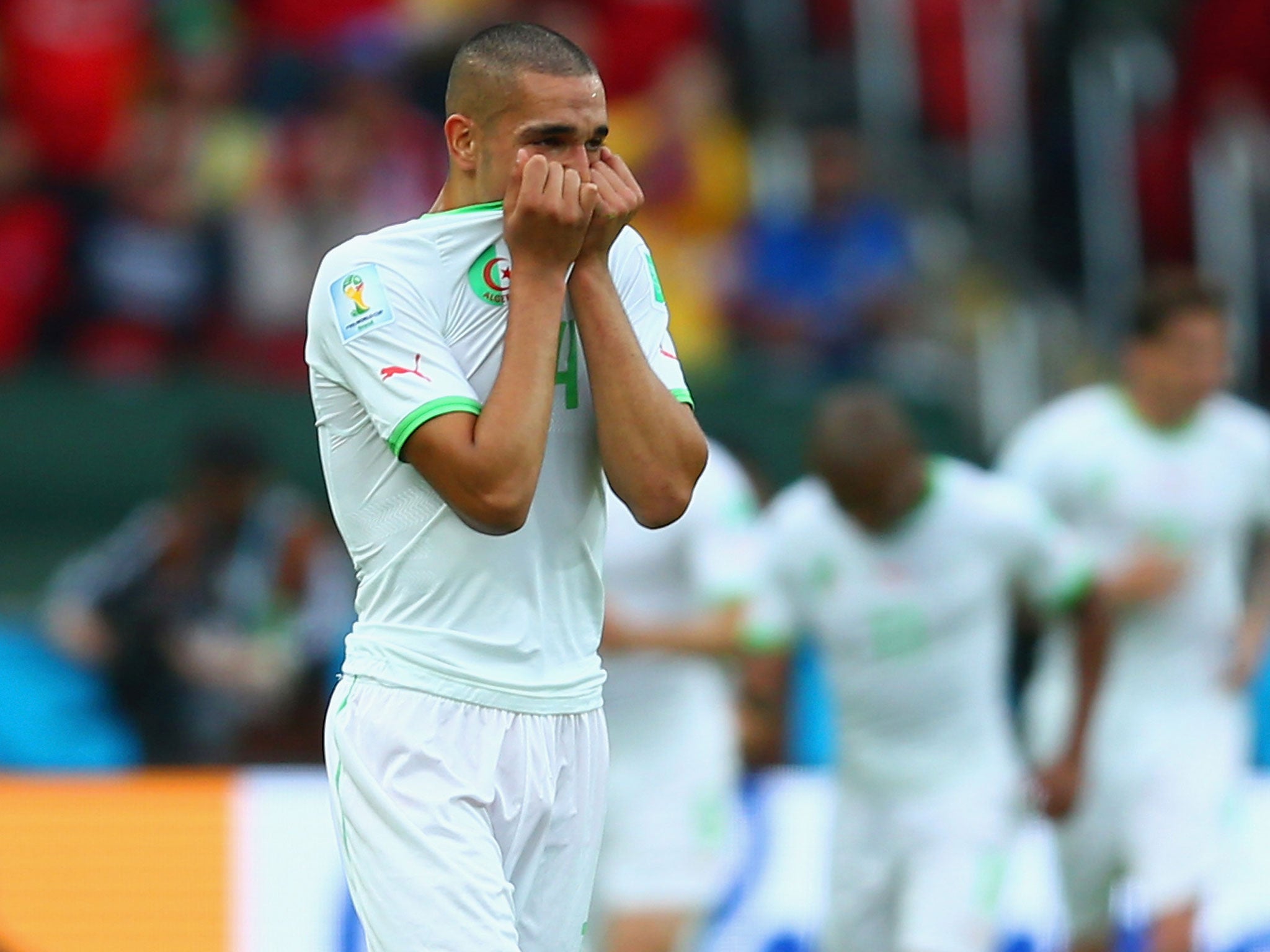 Bentaleb helped his side reach the last 16 for the first time in their history