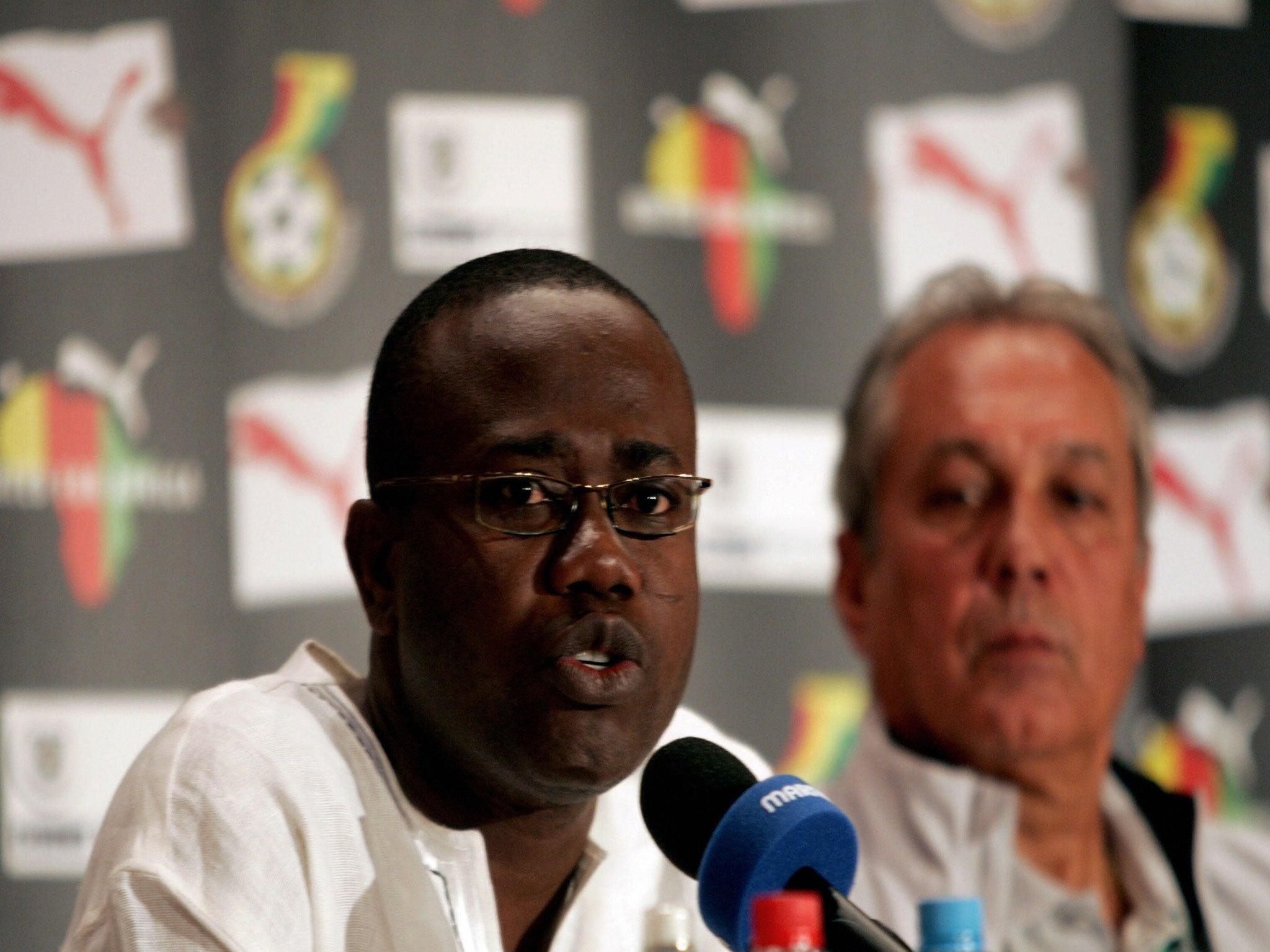 Ghana FA president Kwesi Nyantakyi