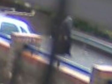 Grainy CCTV footage of Nahid Almanea's last movements