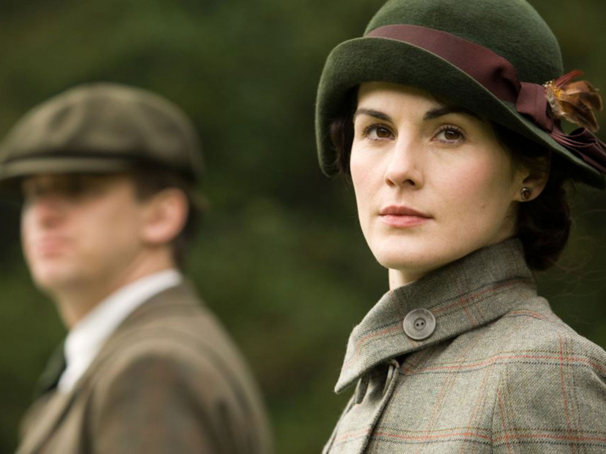 Michelle Dockery as Lady Mary Crawley in Downton Abbey