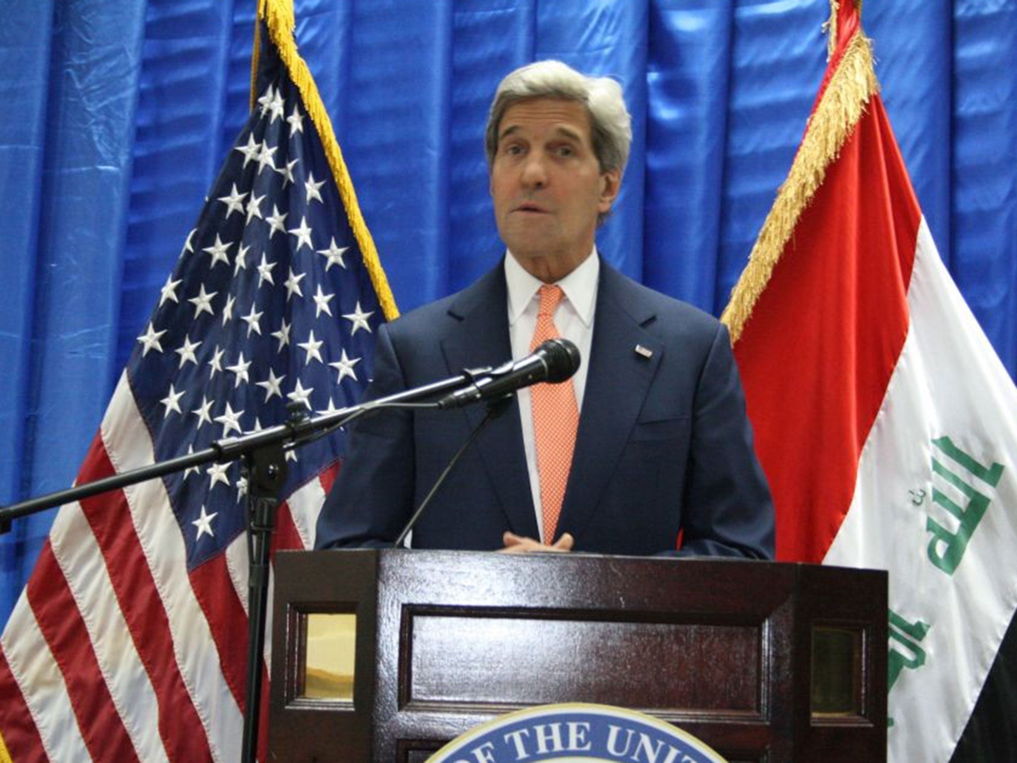 The US Secretary of State John Kerry has registered 'grave concern' about developments in the country