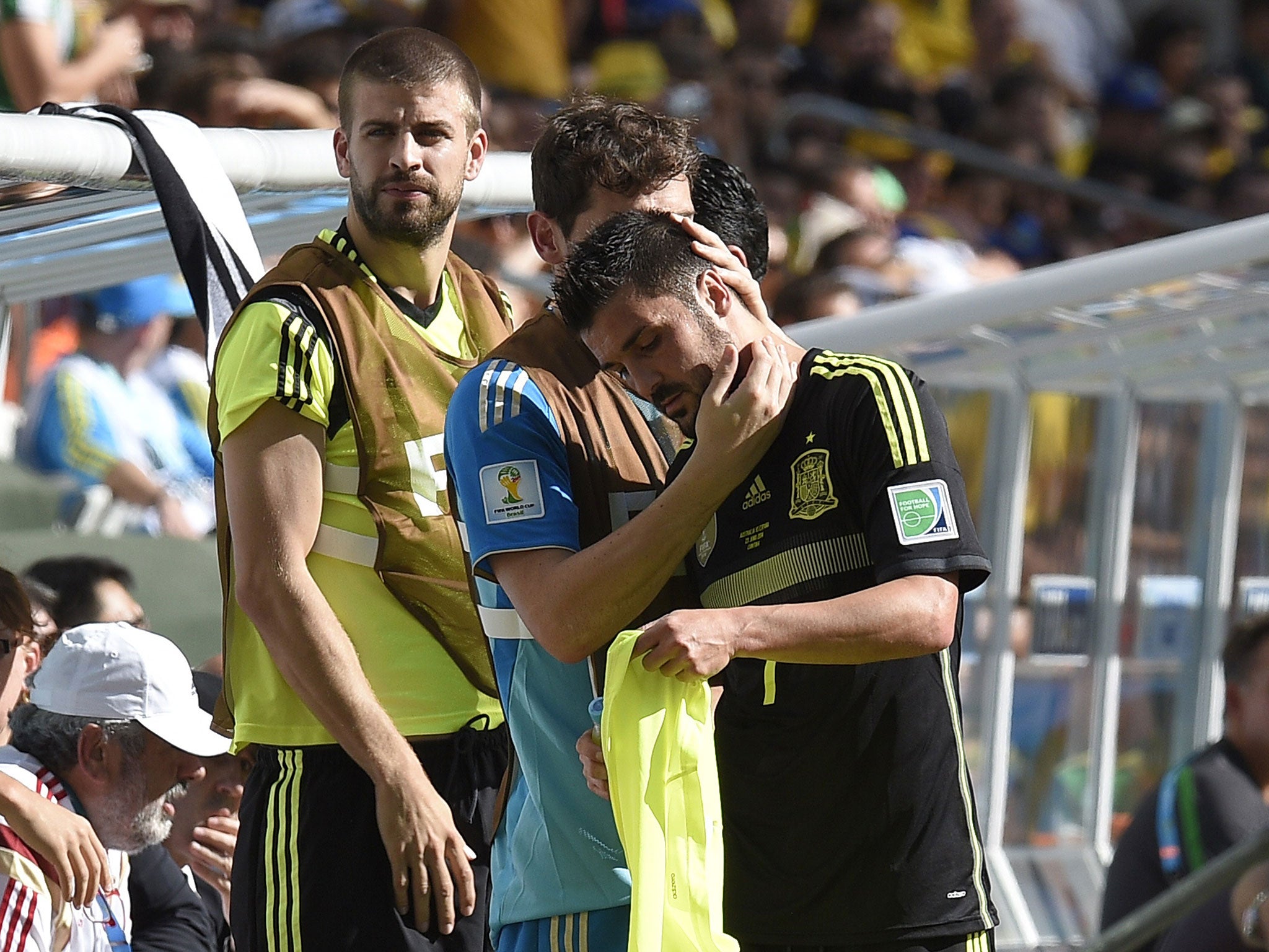 Spain striker David Villa has retired from international football