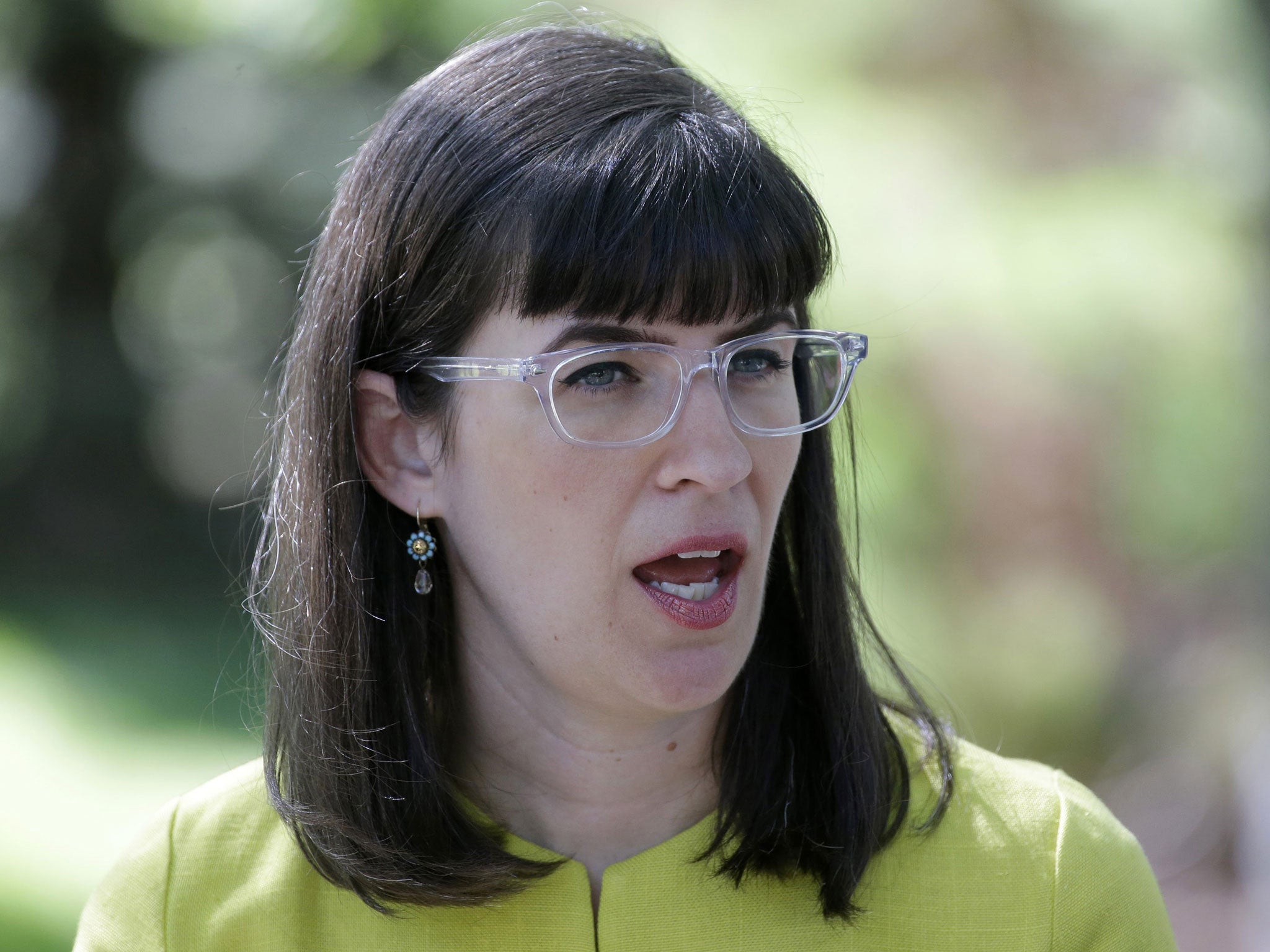 Kate Kelly, who has been ousted from the Mormon church accused of apostasy, defined as repeated and public advocacy of positions that oppose church teachings