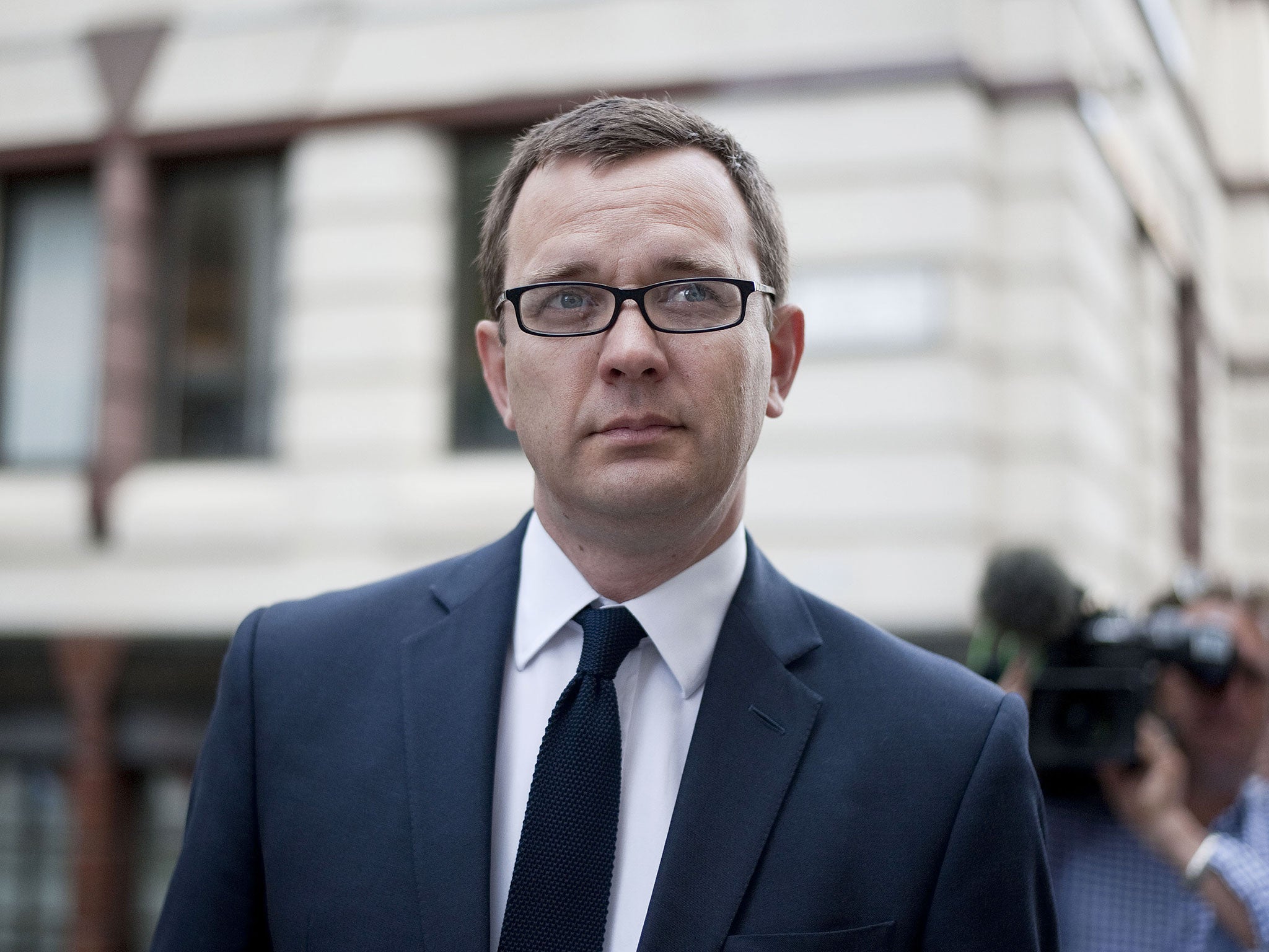 Andy Coulson arrives at the Old Bailey