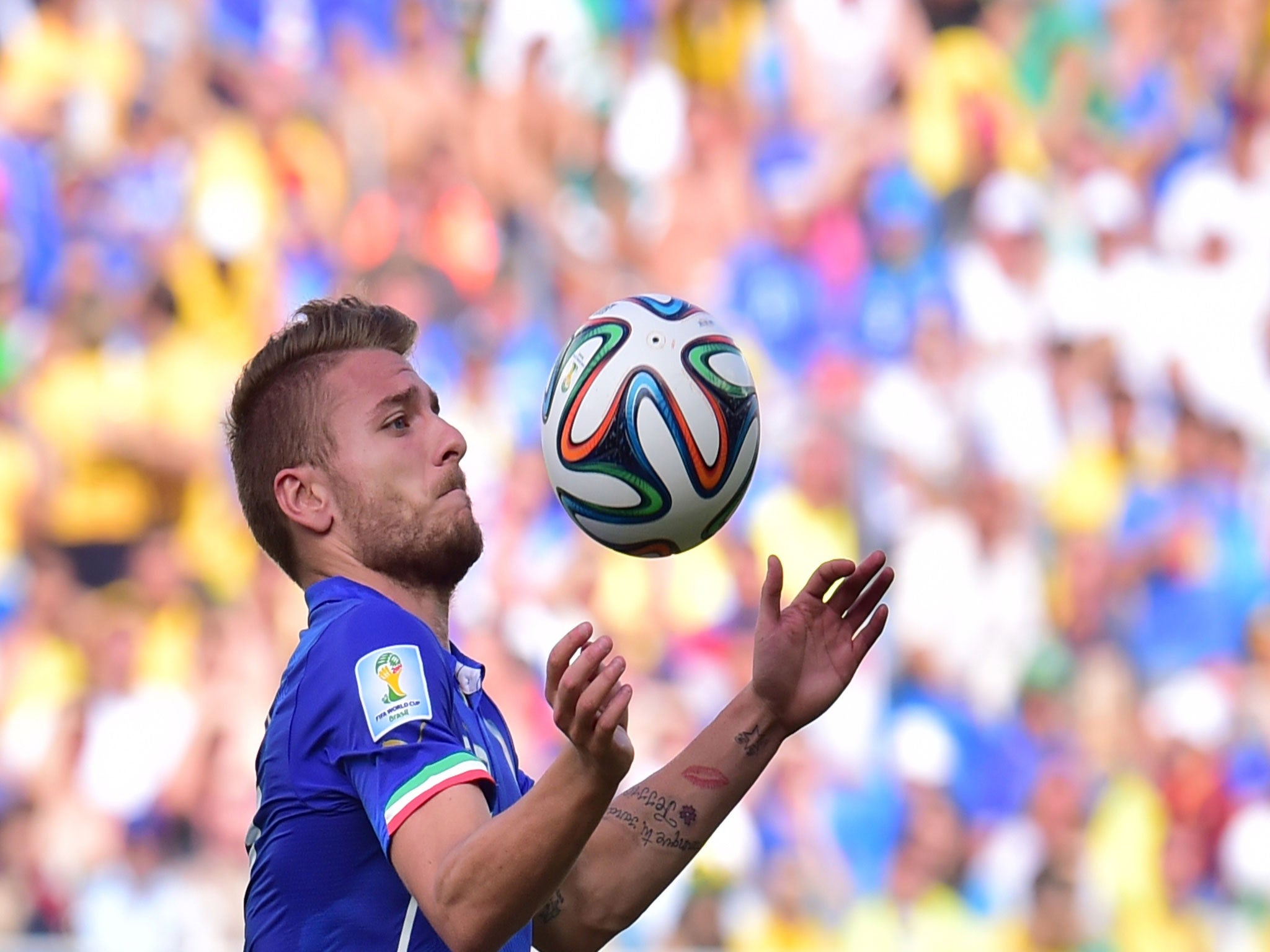 Ciro Immobile of Italy and Dortmund