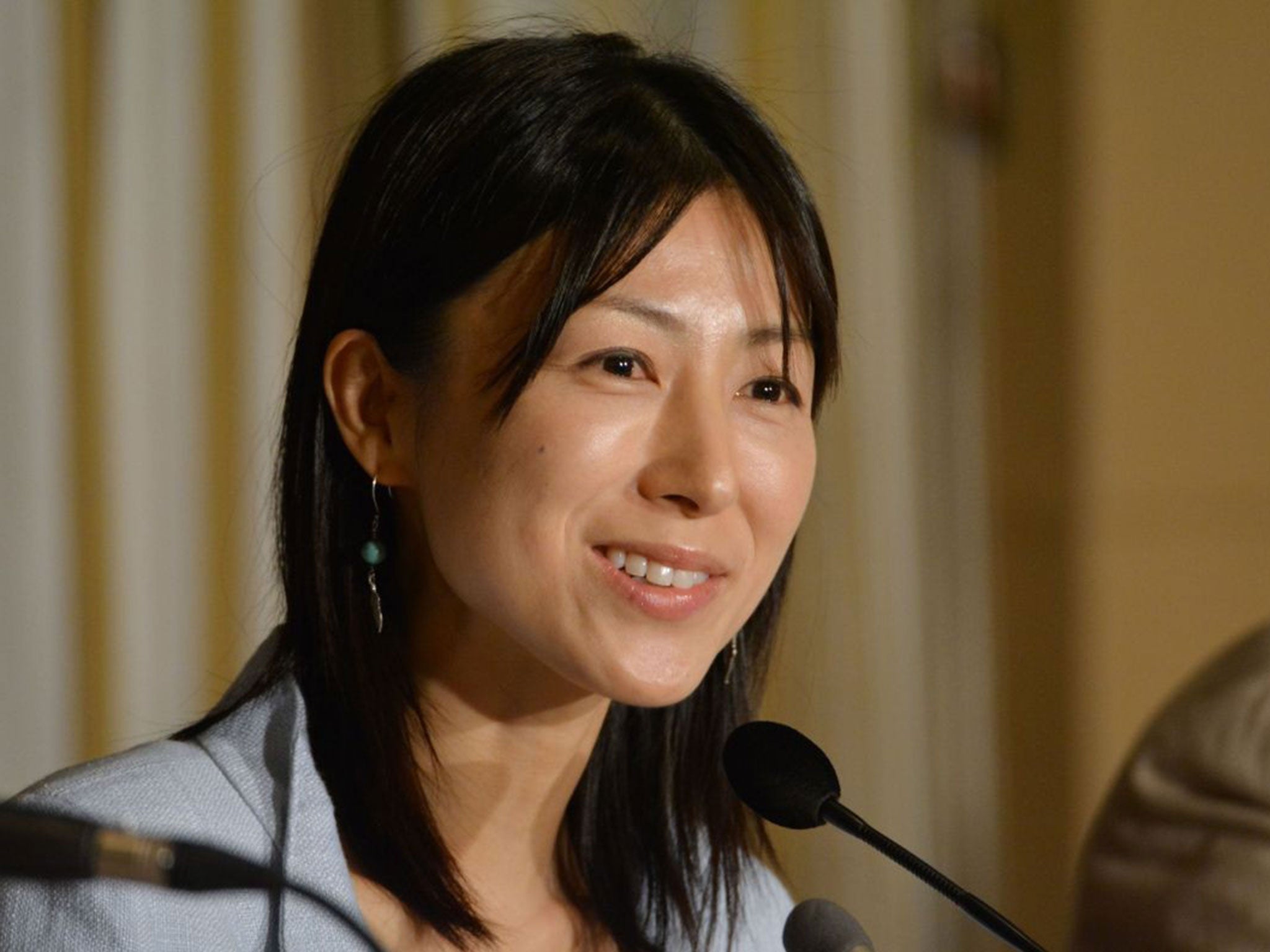 Ayaka Shiomura faced sexist taunts when she gave her first speech at the Tokyo Assembly