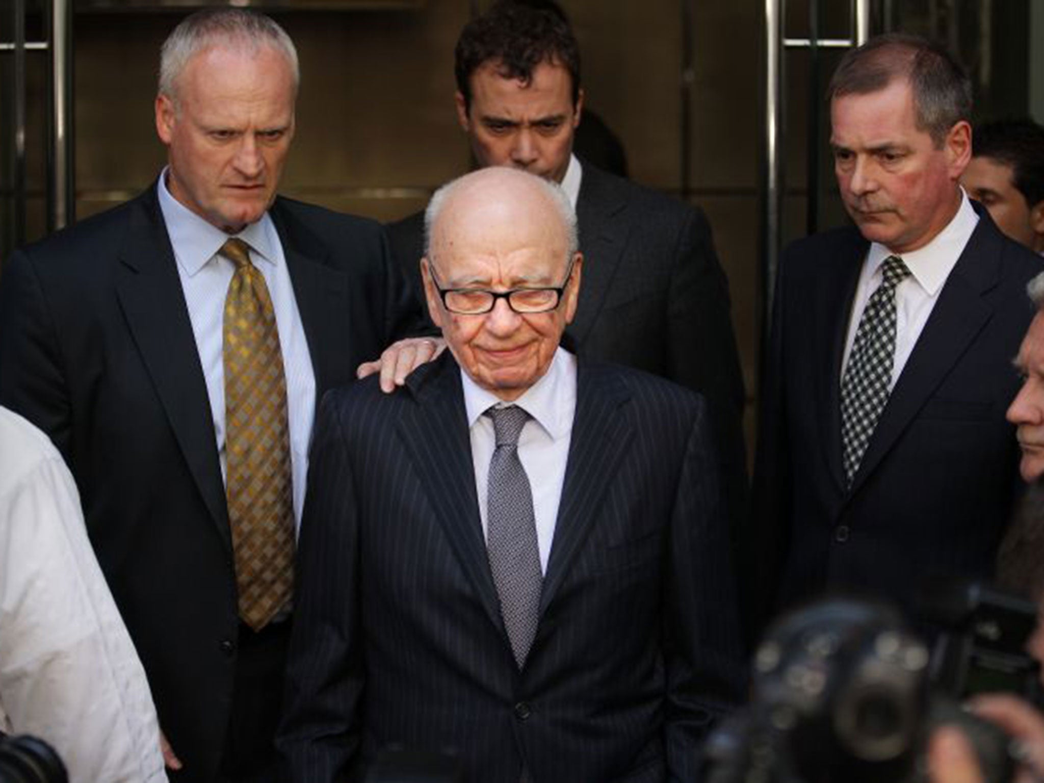 It is reported that the 83-year-old Murdoch is wanted for interview by Scotland Yard (Getty)