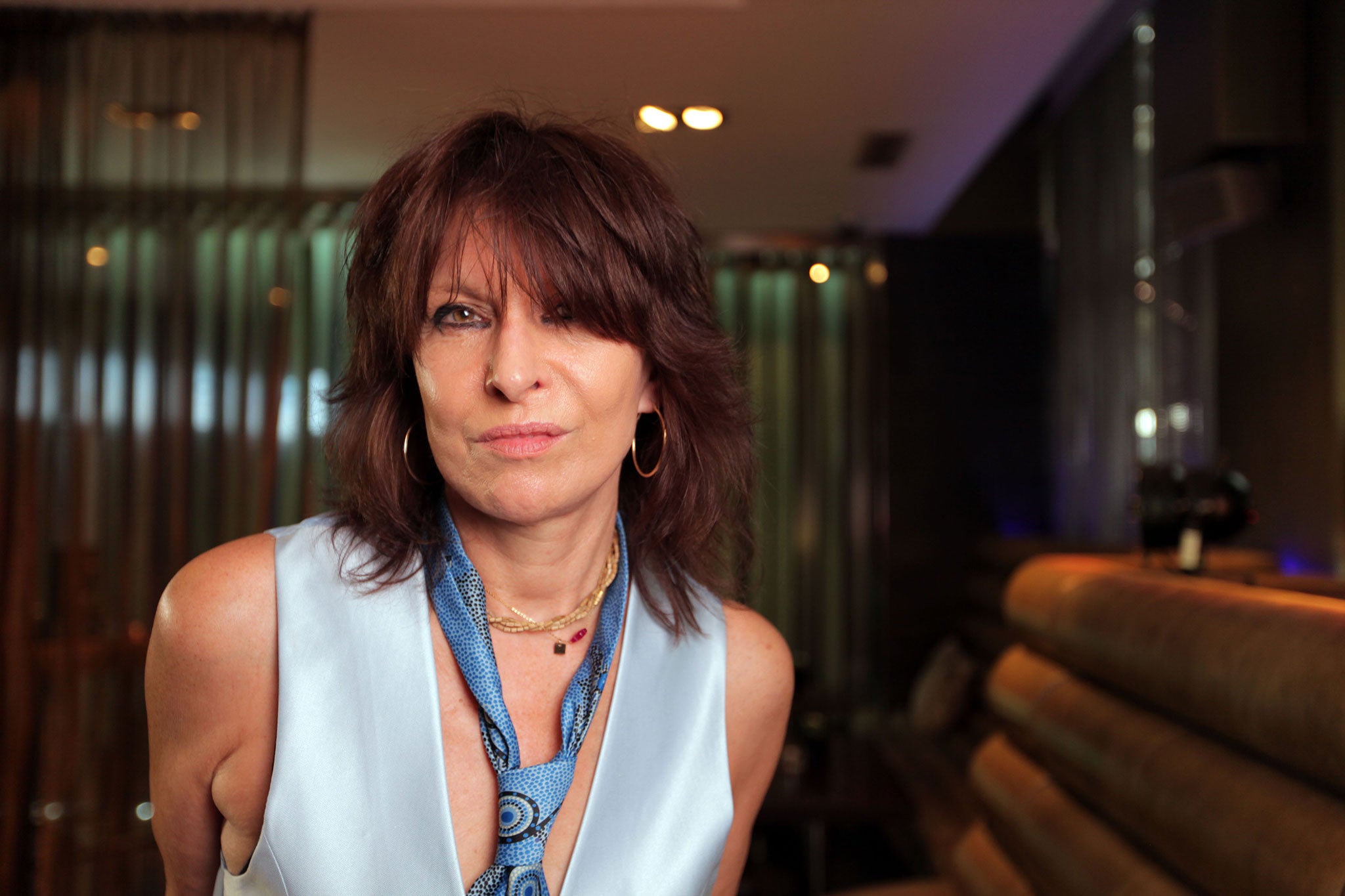 Irascible manner: Chrissie Hynde is fantastically no-nonsense