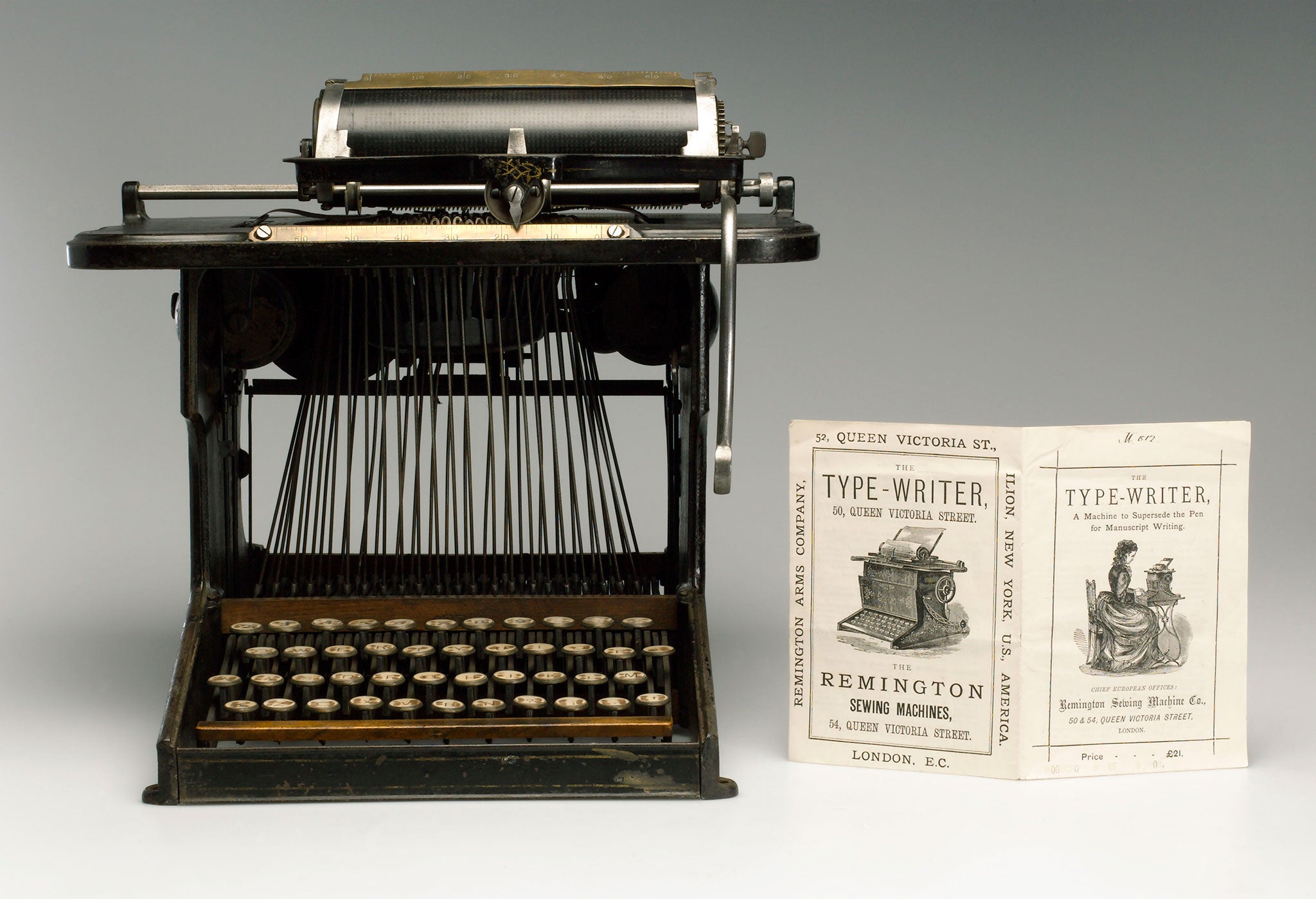 There wasn't much enthusiasm for the CAPITAL LETTERS ONLY machine; just 400 were bought in the first six months