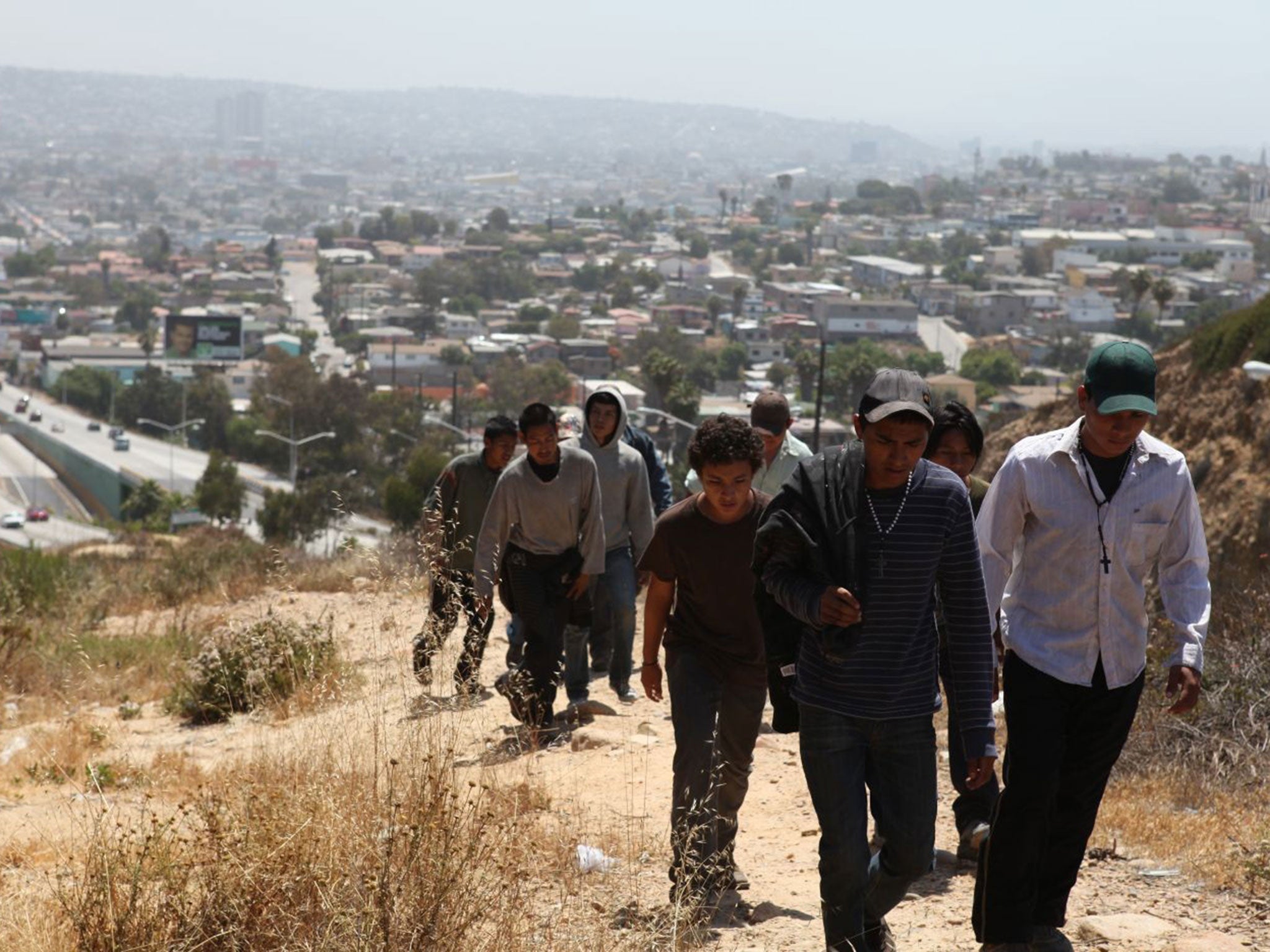 The trail from Guatemala to the US in 'The Golden Dream'