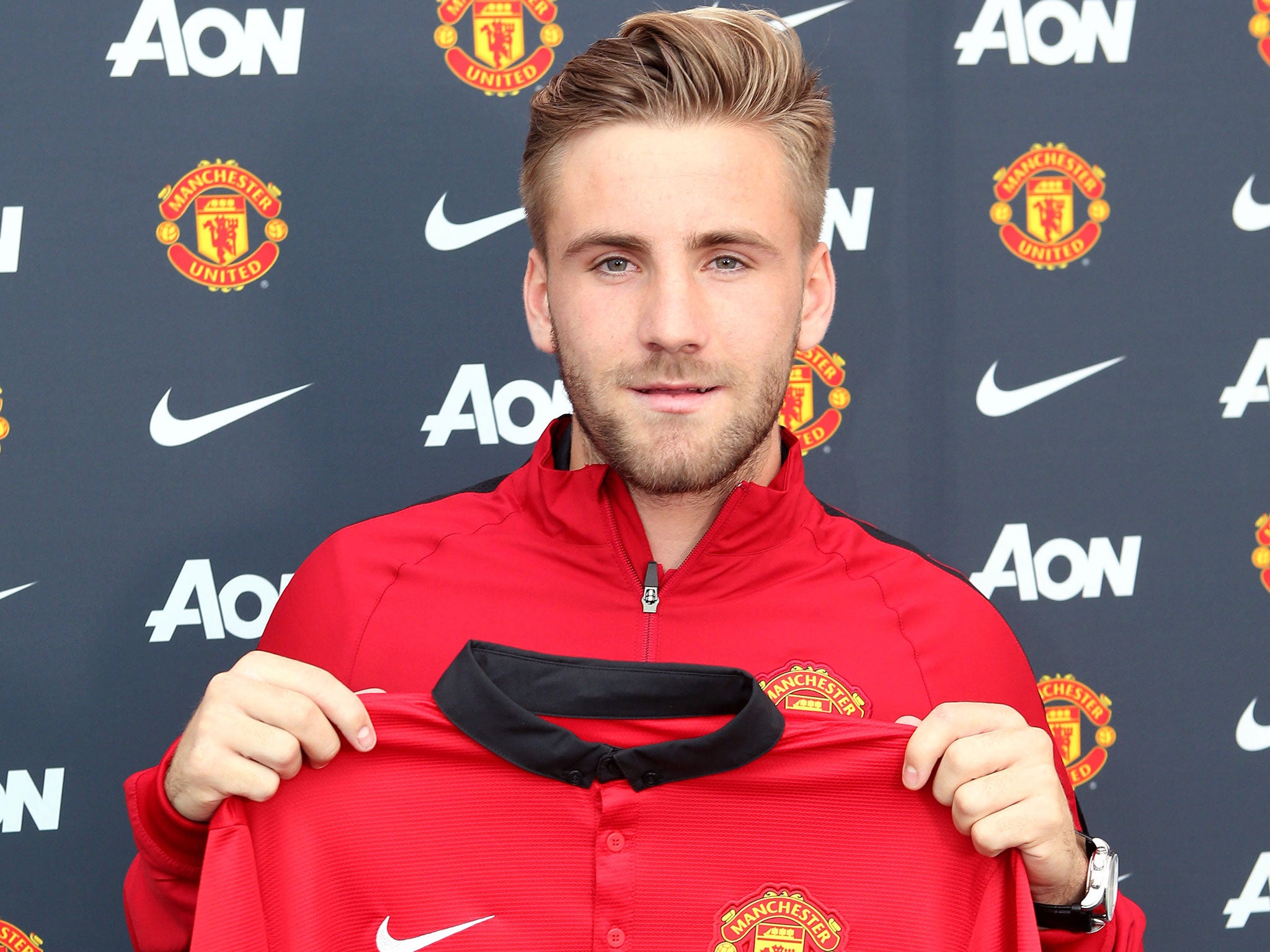 Luke Shaw has joined Manchester United...