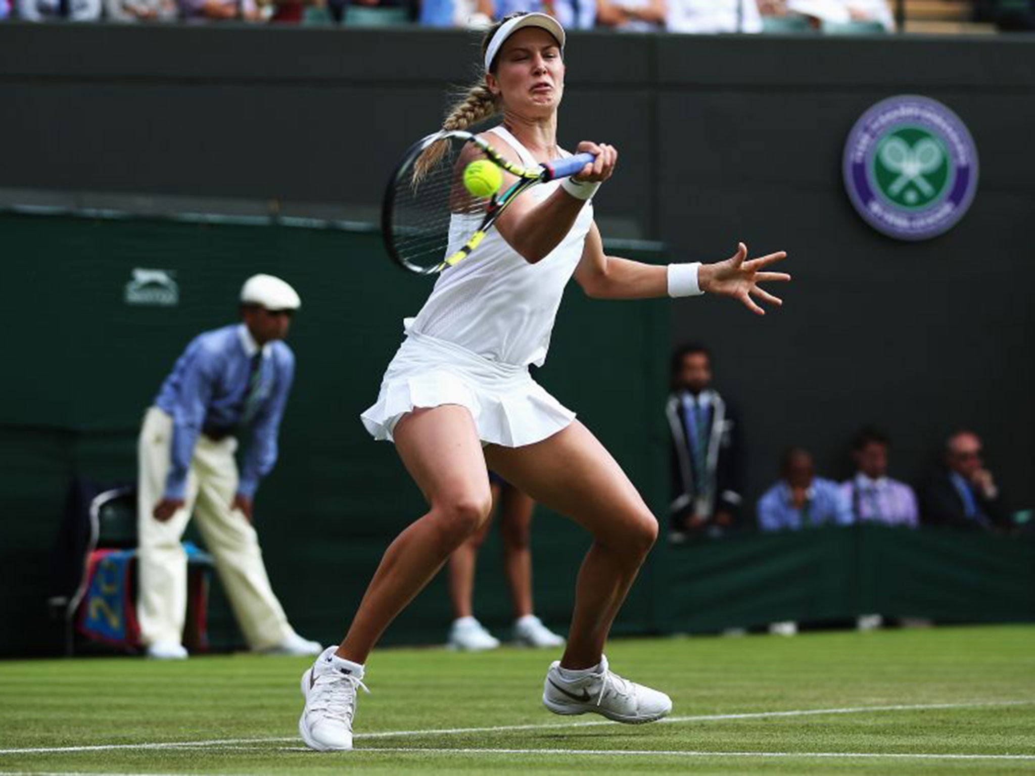 Former Junior Wimbledon champion Eugenie Bouchard has the game for the big stage