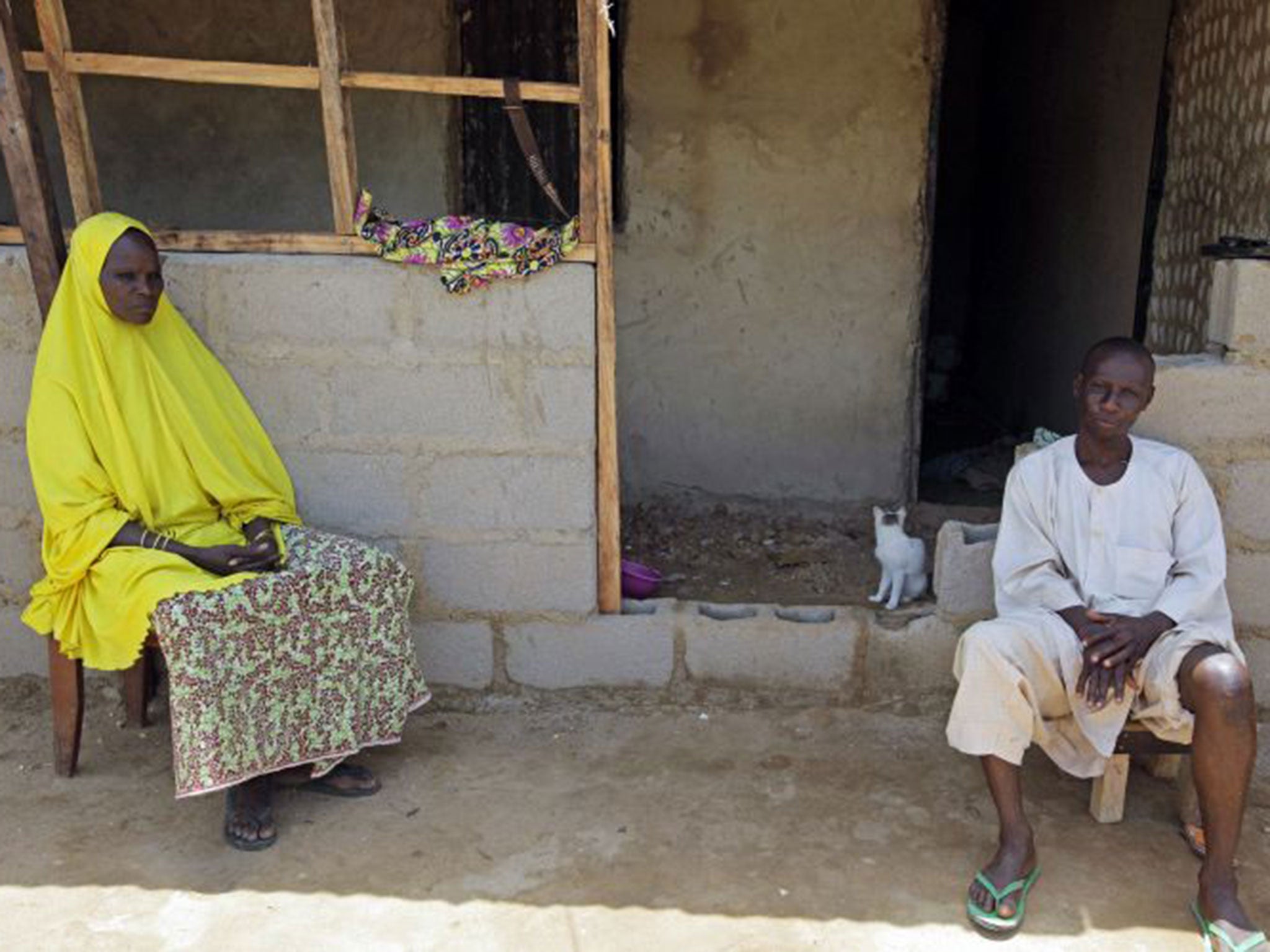 Maimuna Abdullahi's parents Rabi and Haruna