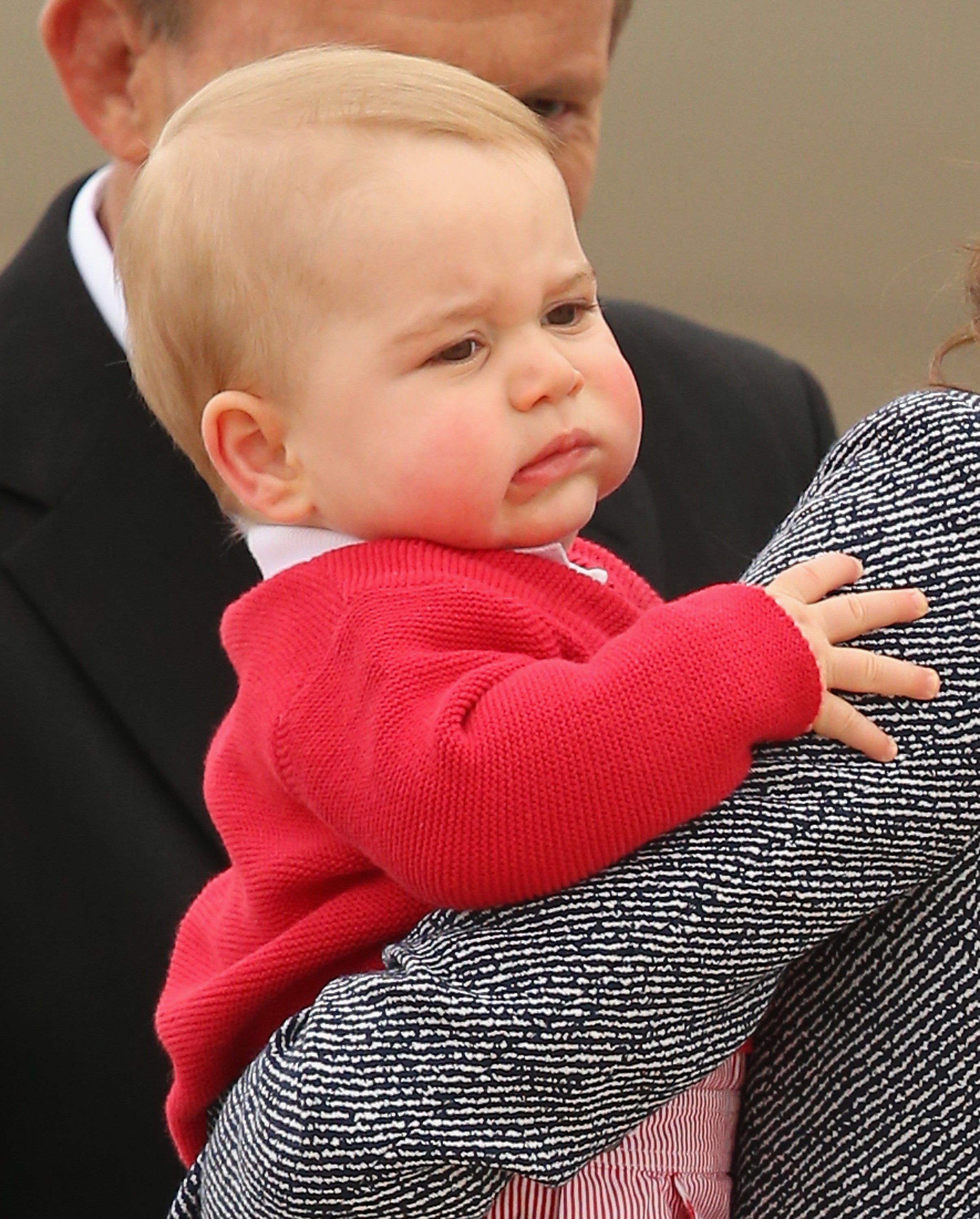 Prince George looks like Winston Churchill, according to Harry