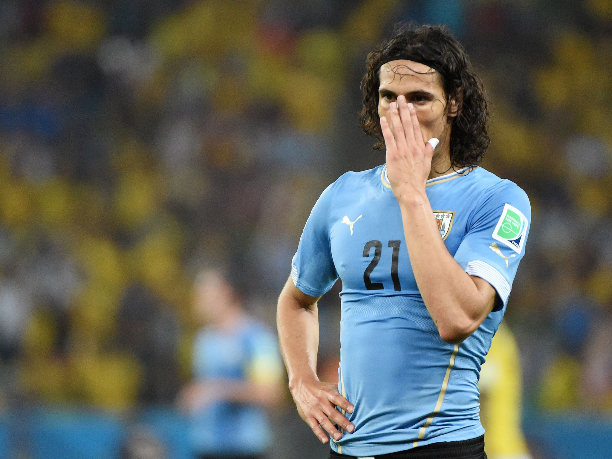 Edinson Cavani and Uruguay are following Luis Suarez home