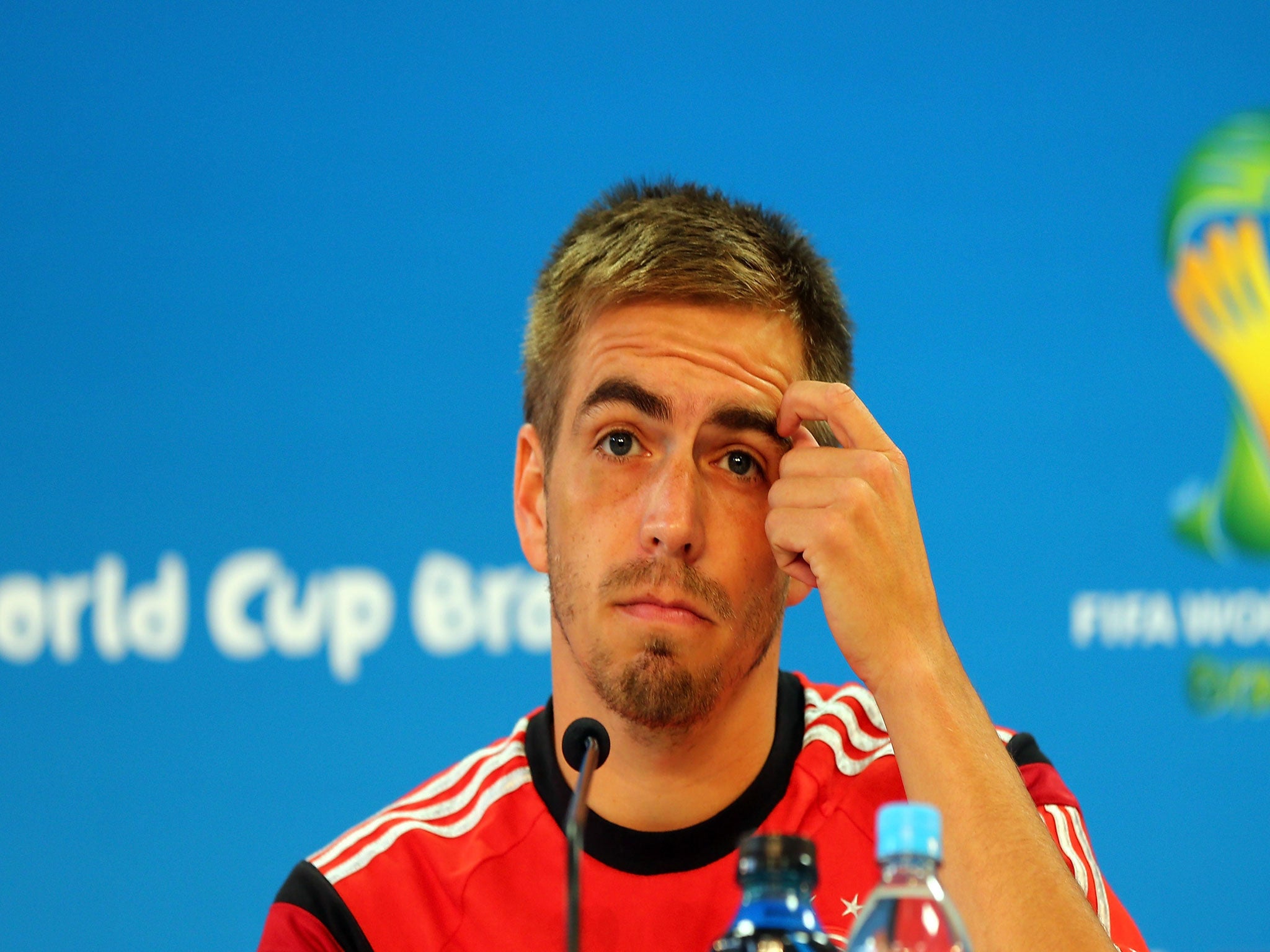 Philipp Lahm speaks ahead of Germany's clash with Algeria