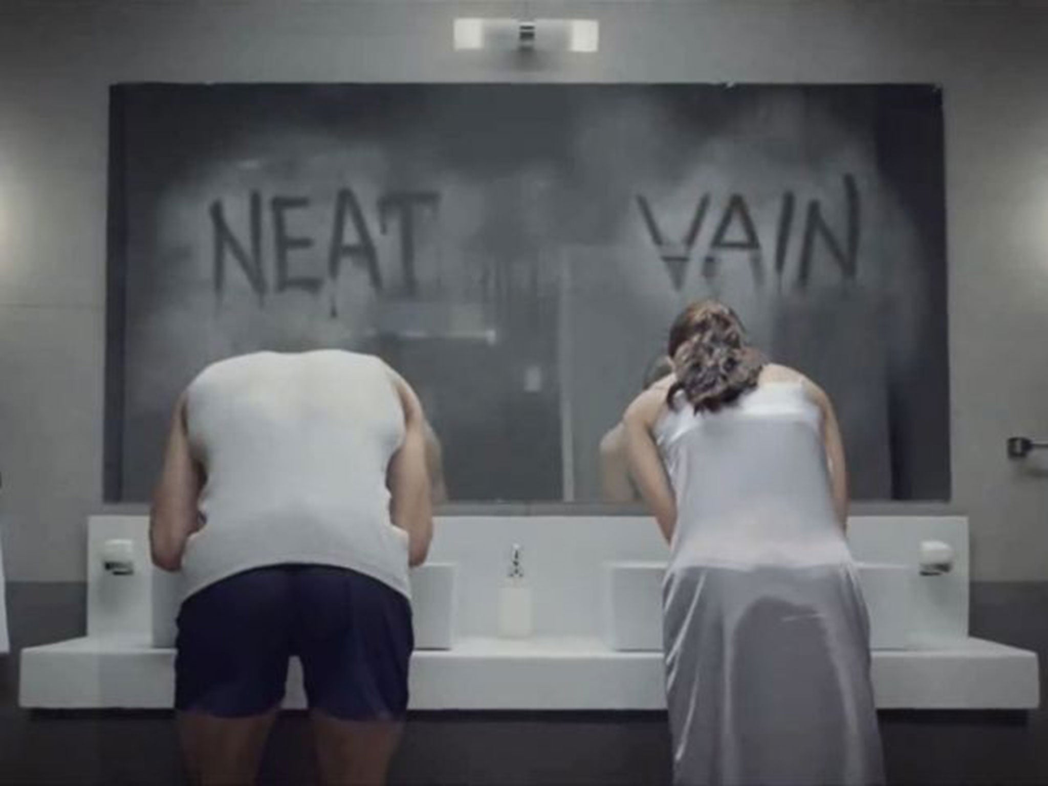 An advert for Pantene ad showing how men and women are judged differently